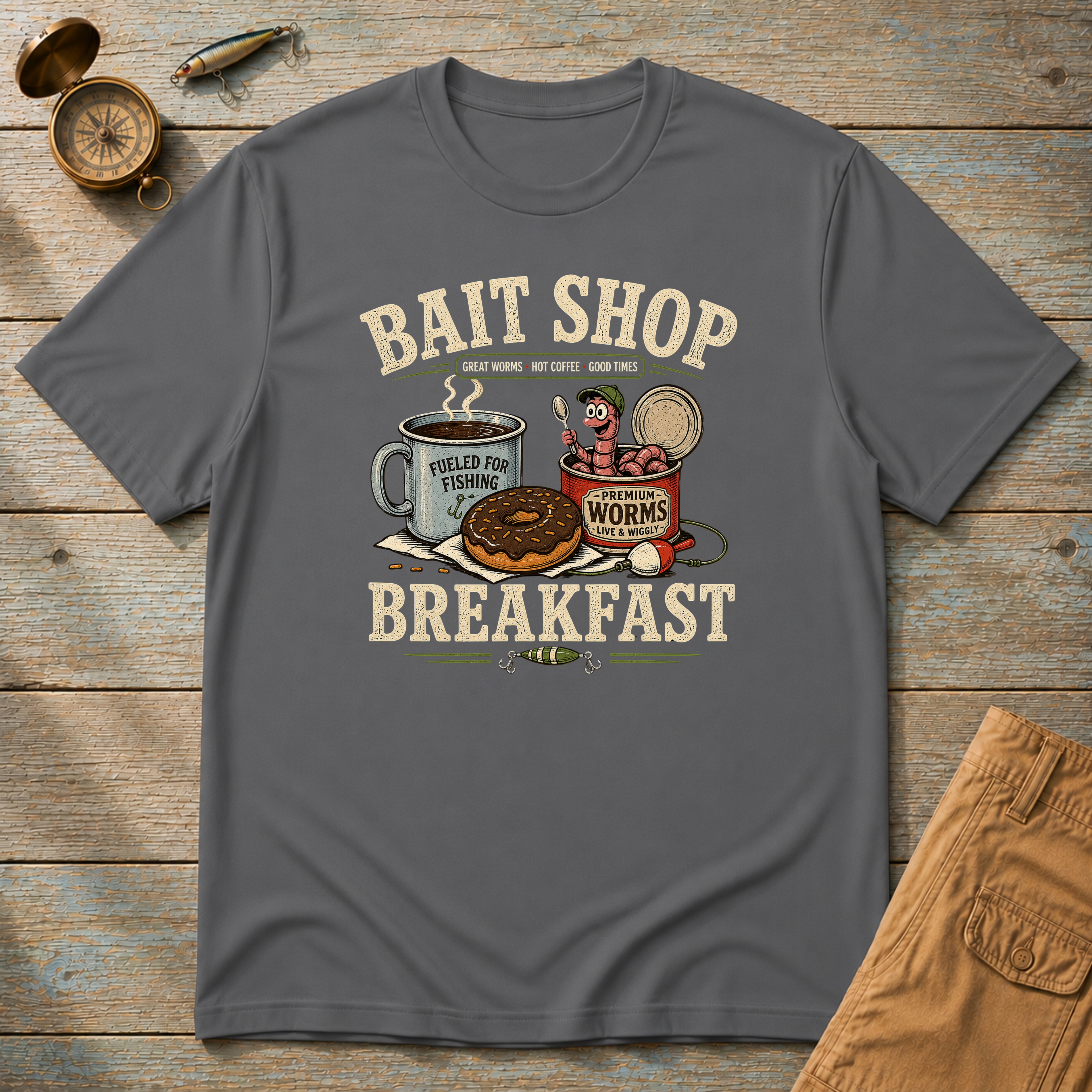Bait Shop Breakfast T-Shirt