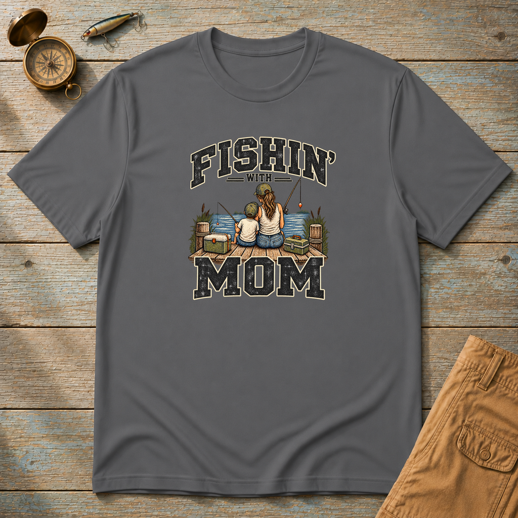 Fishing With Mom T-Shirt