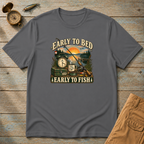 Early To Bed Early To Fish T-Shirt