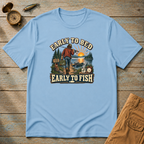 Early To Bed, Early To Fish T-Shirt