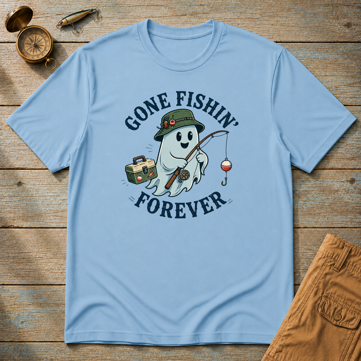 Gone Fishin' Forever T-Shirt