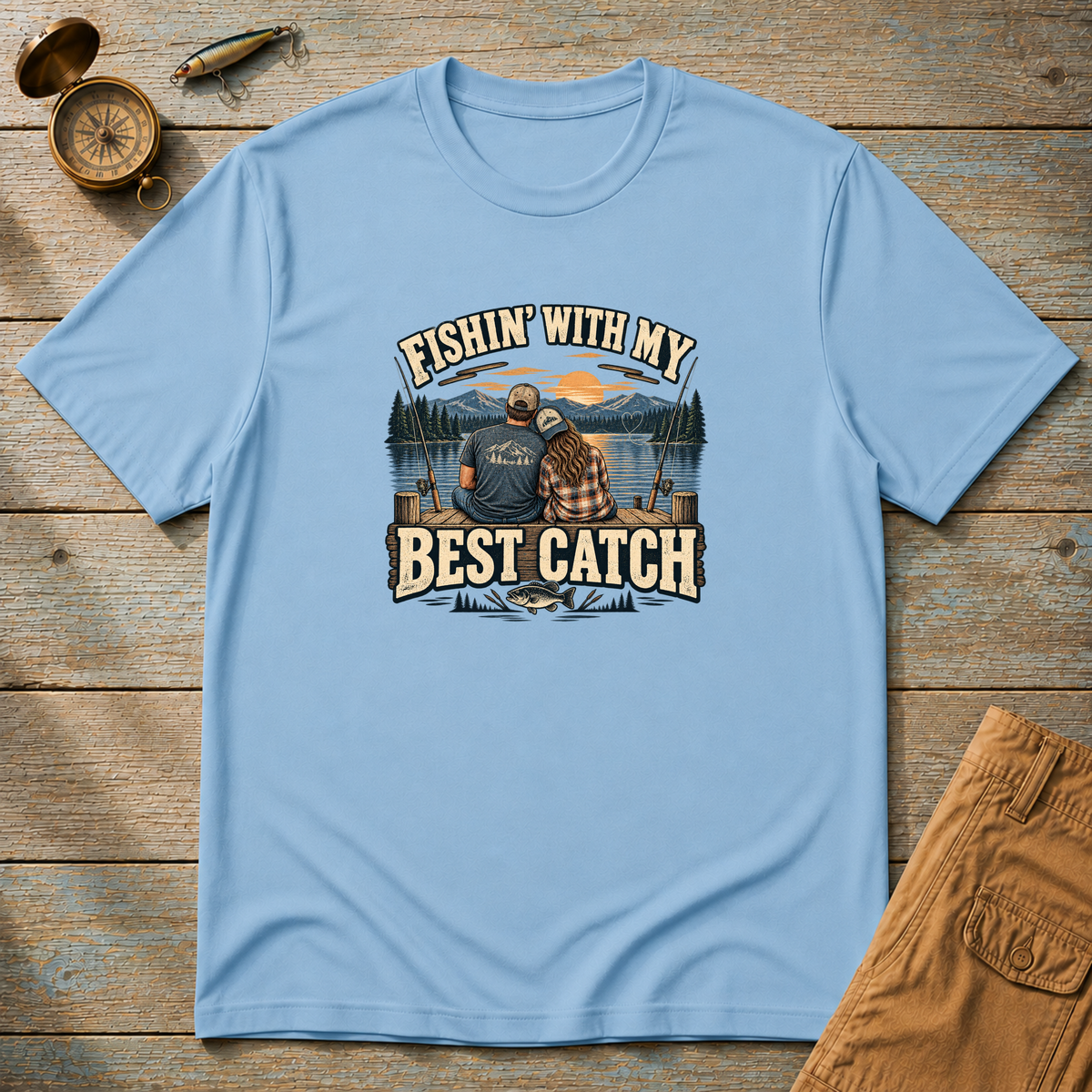 Fishing With My Best Catch T-Shirt