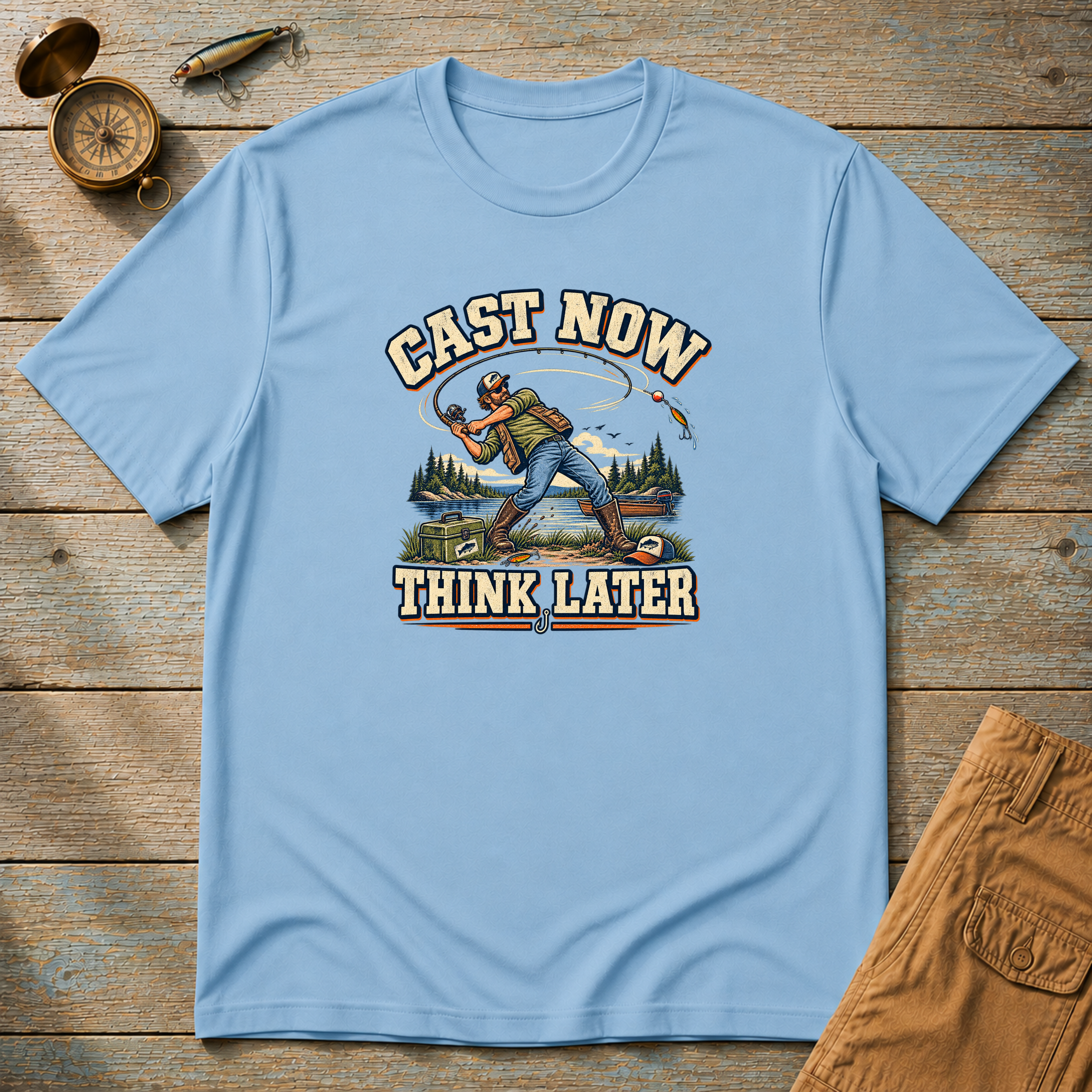 Cast Now, Think Later T-Shirt
