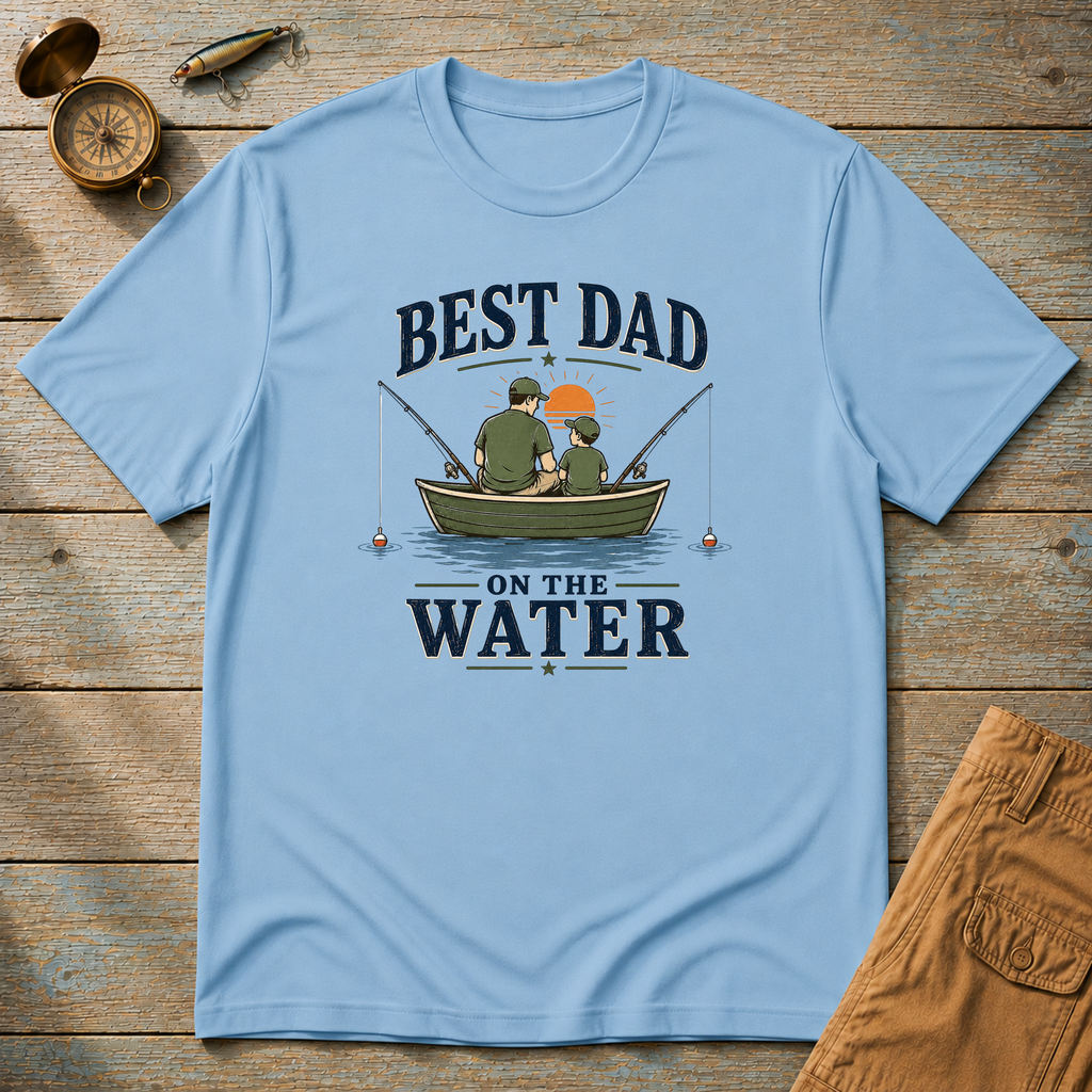 Best Dad On The Water T-Shirt