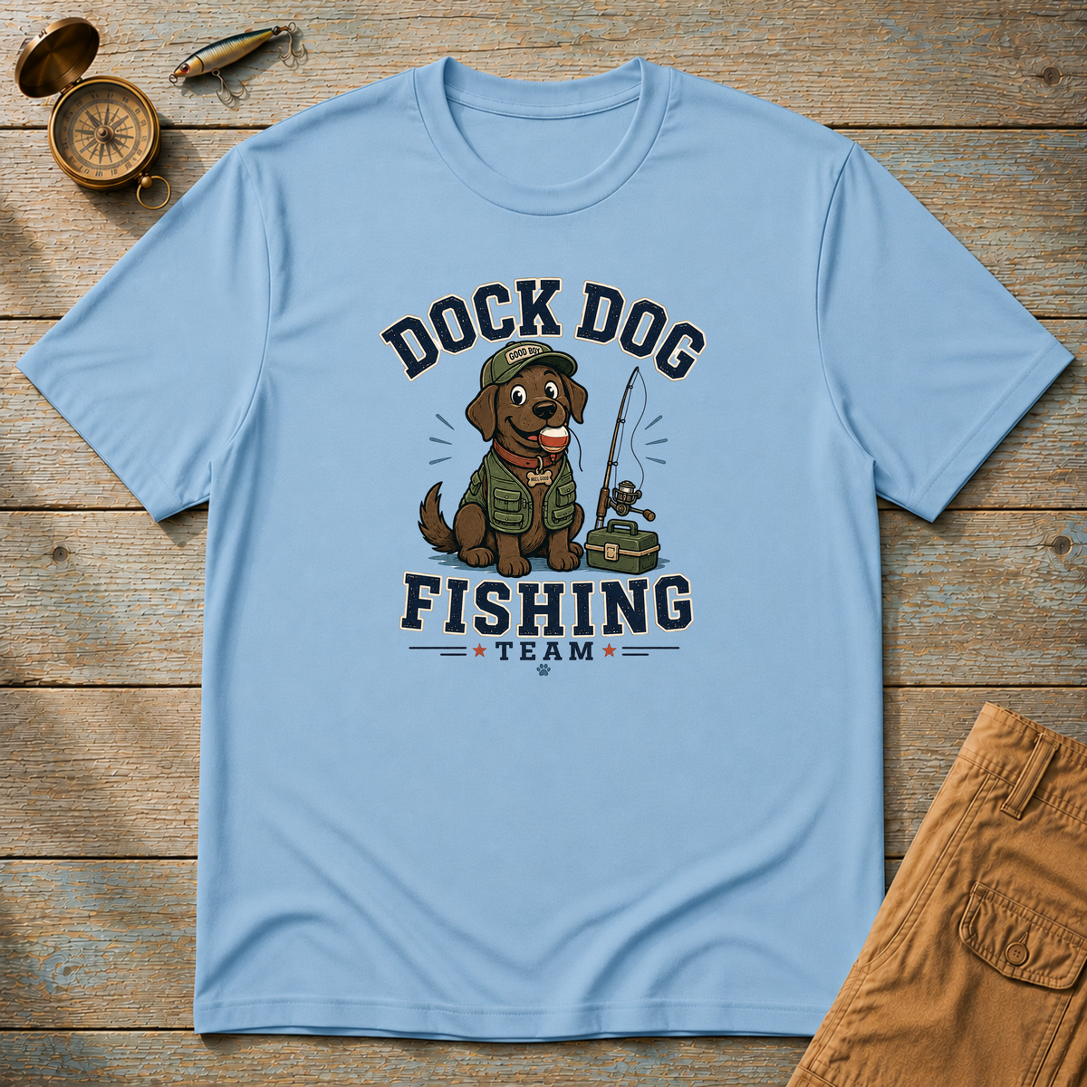 Dock Dog Fishing Team T-Shirt
