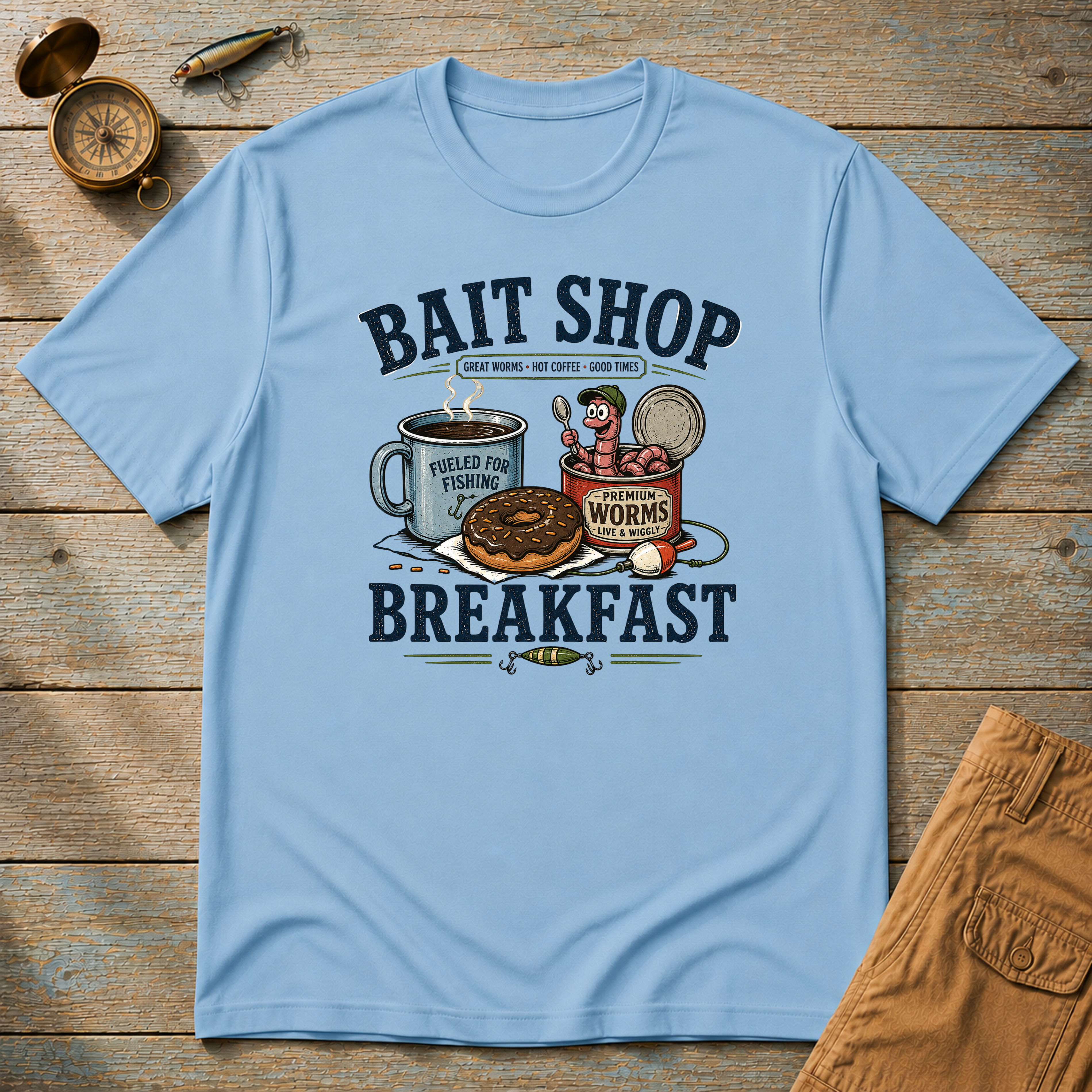 Bait Shop Breakfast T-Shirt