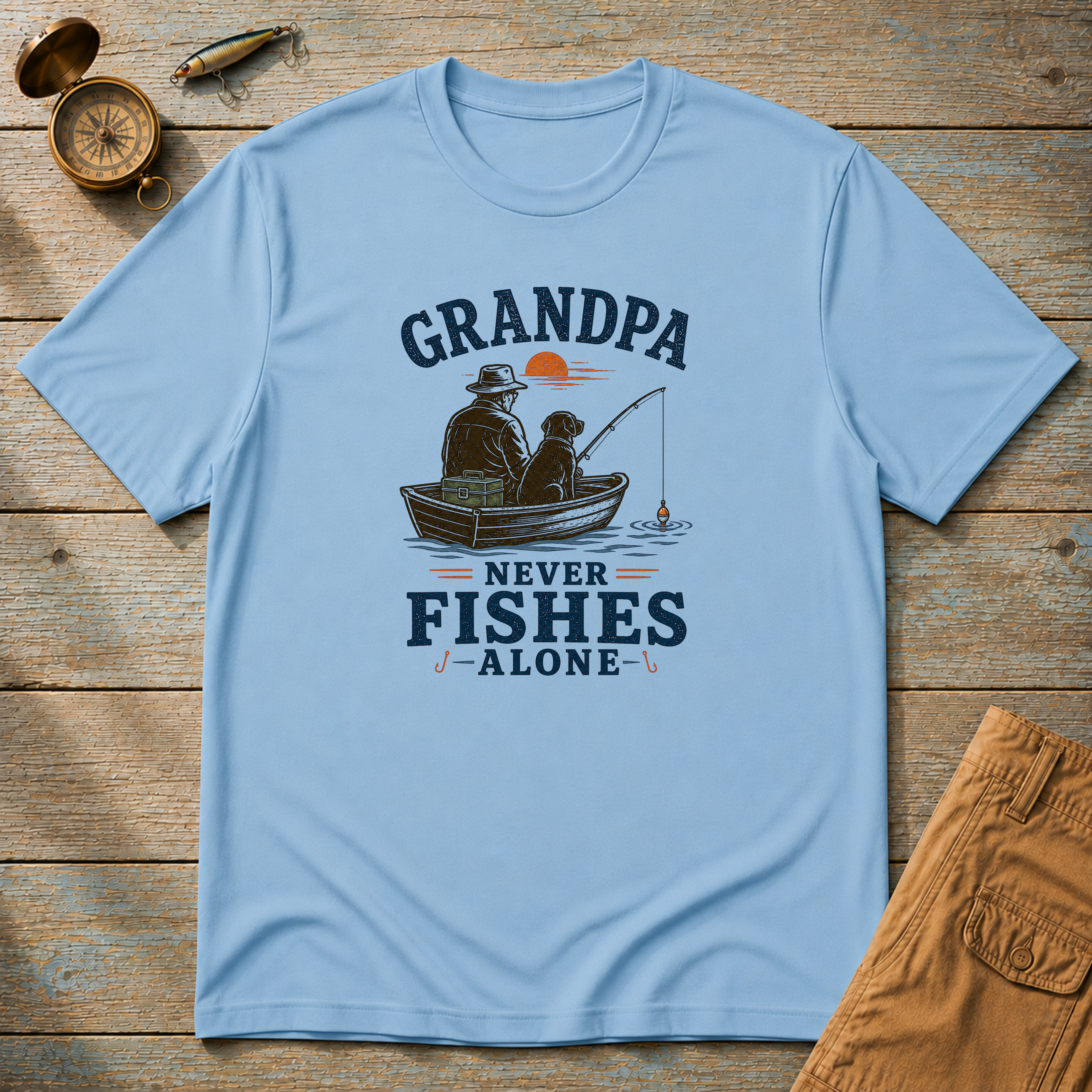 Dad's Girl Fishing Club T-Shirt