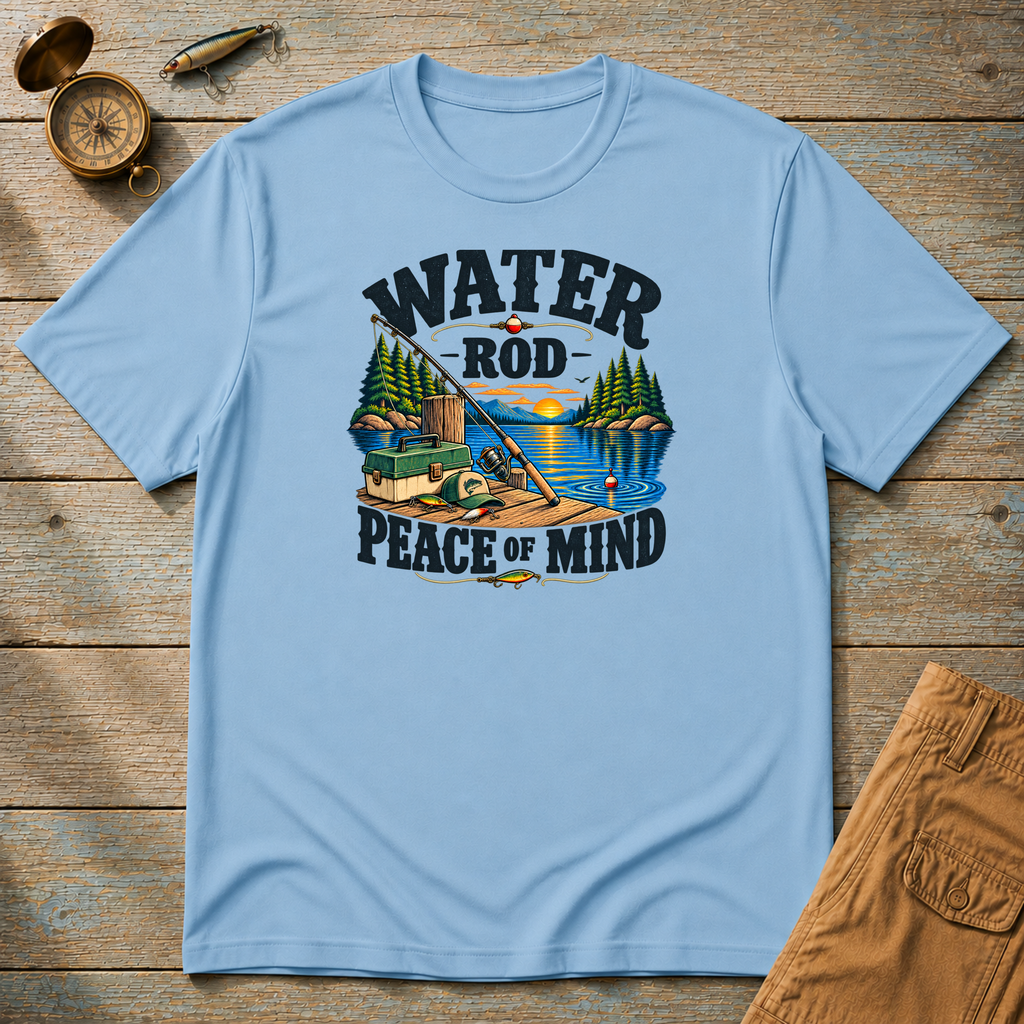 Water Rod Piece Of Mind T-Shirt
