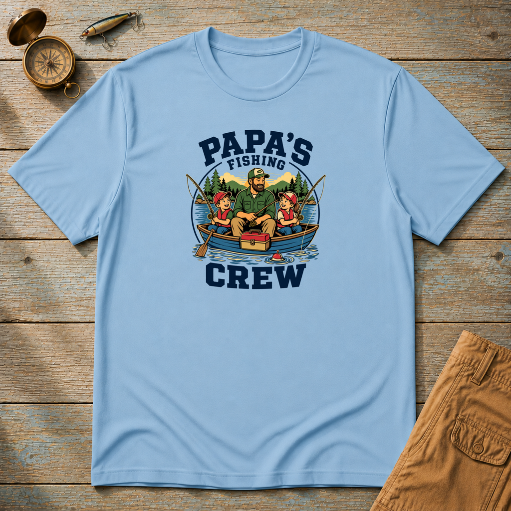 Papa's Fishing Crew T-Shirt
