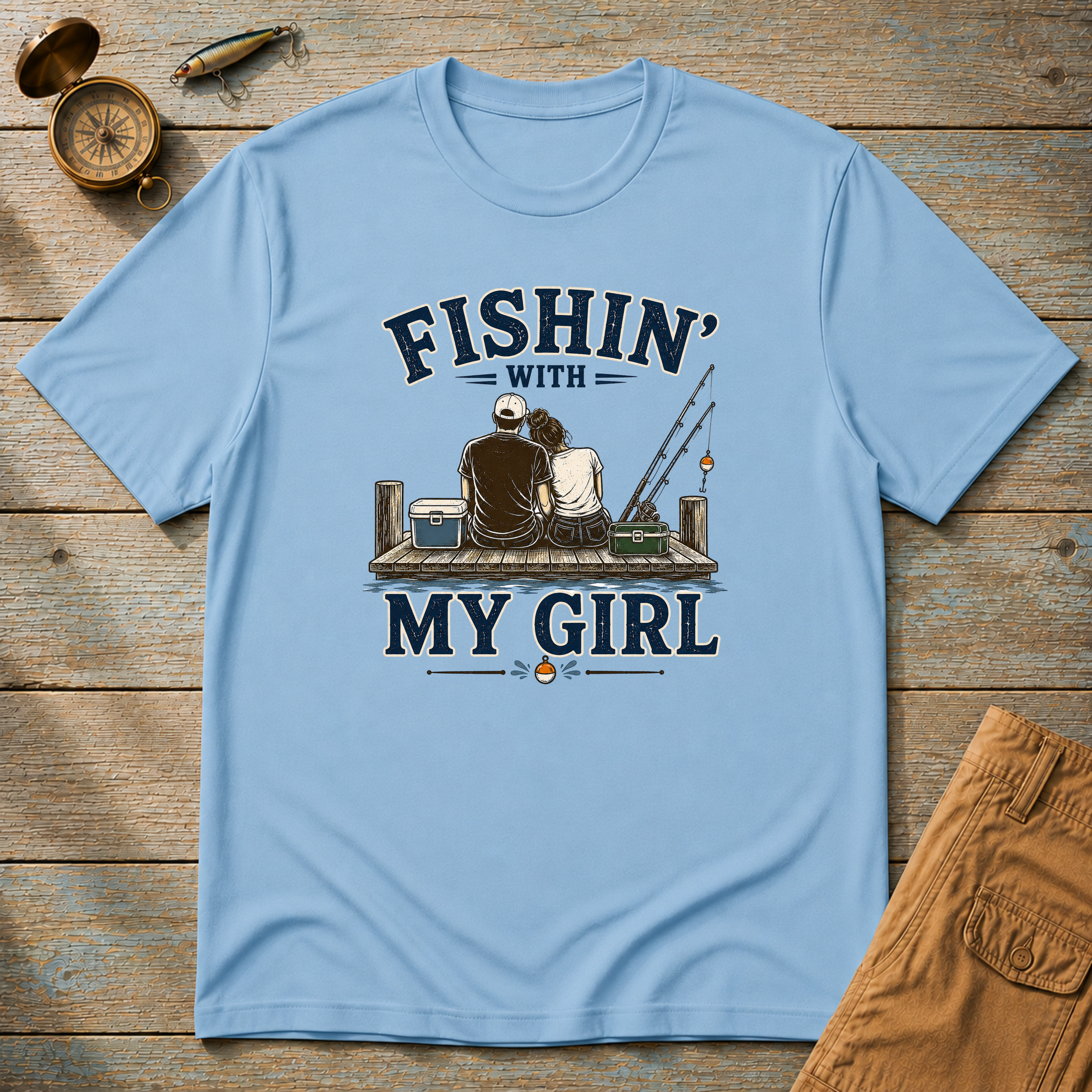 Fishing With My Girl T-Shirt