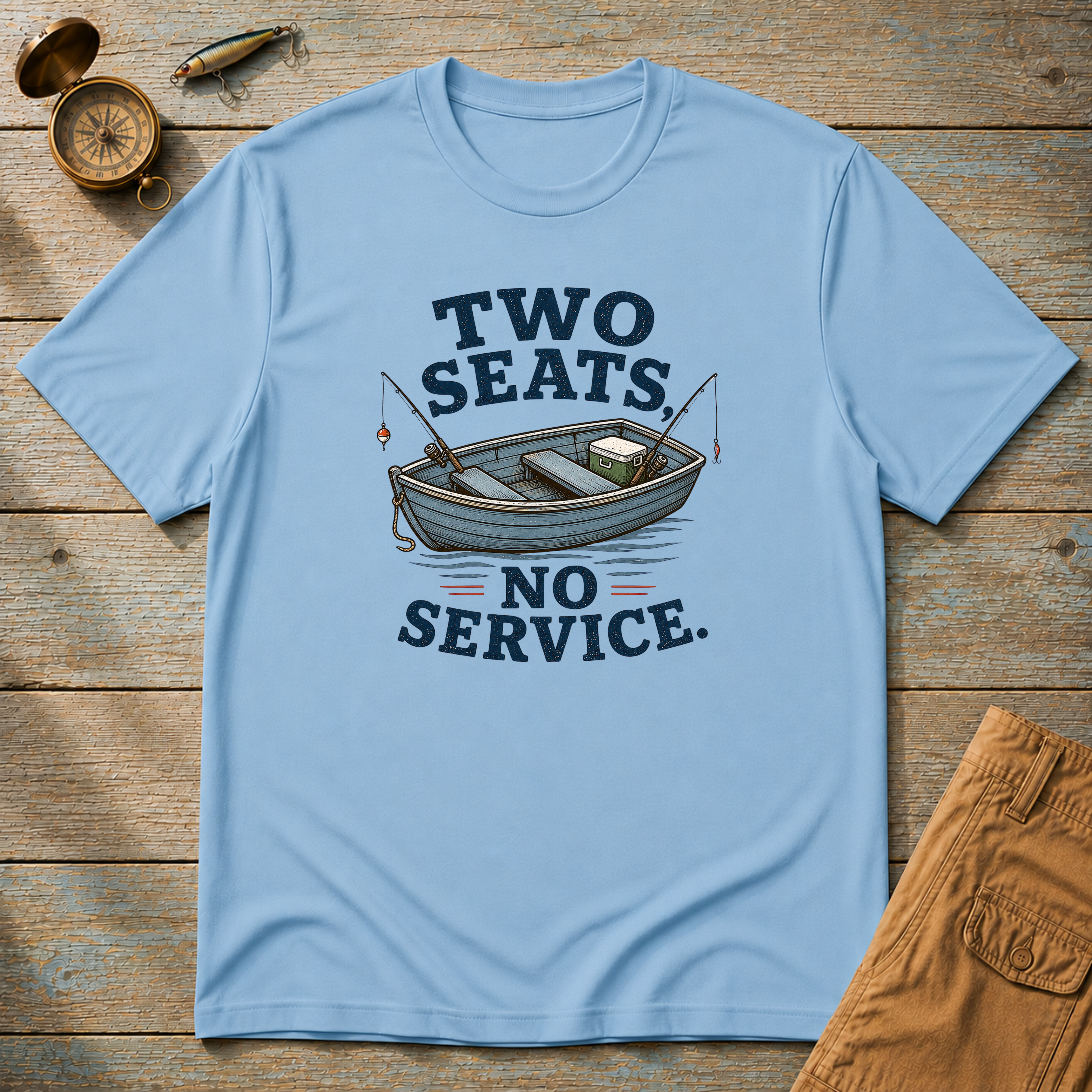 Two Seats No Service T-Shirt