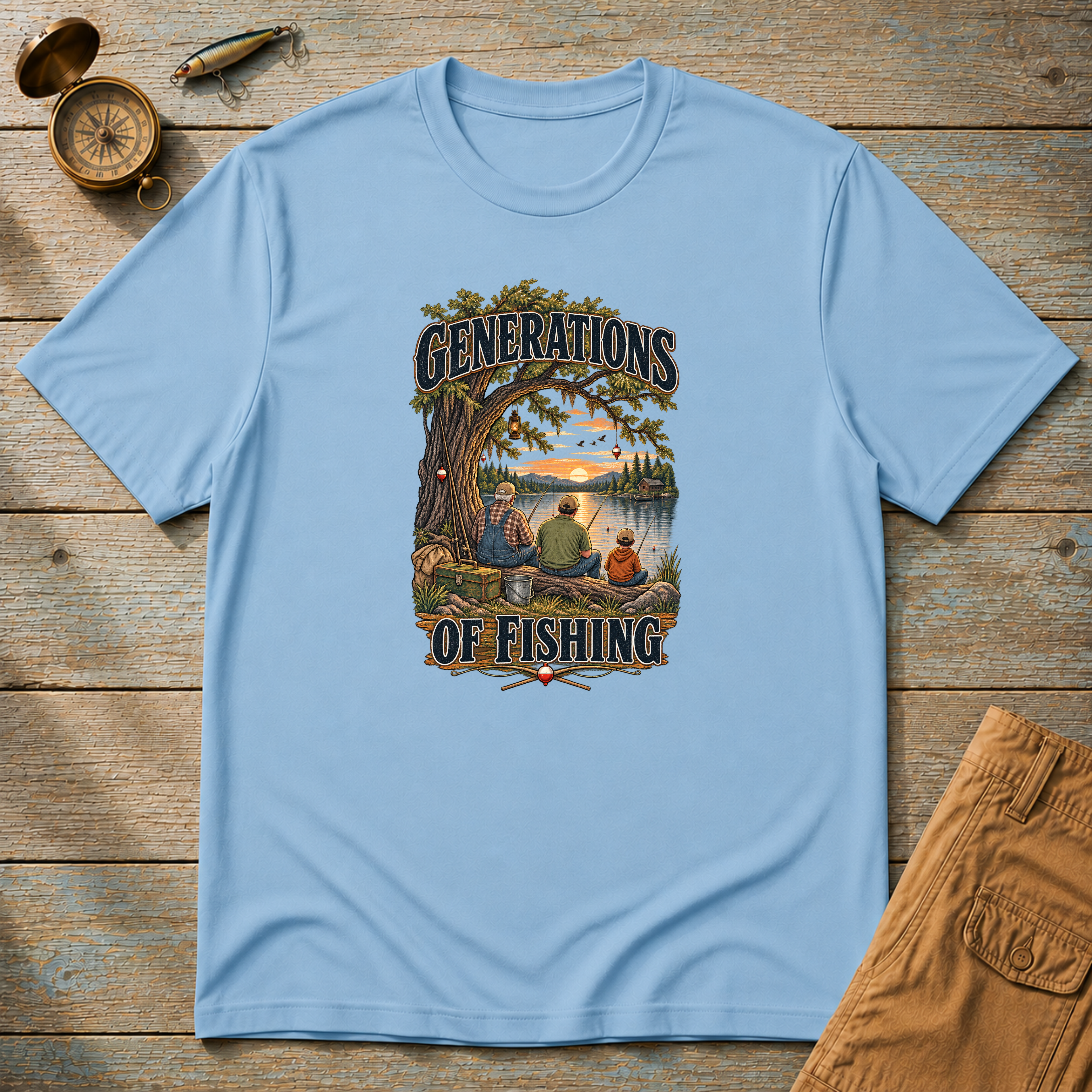 Generations Of Fishing T-Shirt