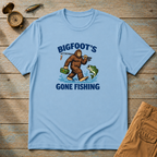 Bigfoot's Gone Fishing T-Shirt