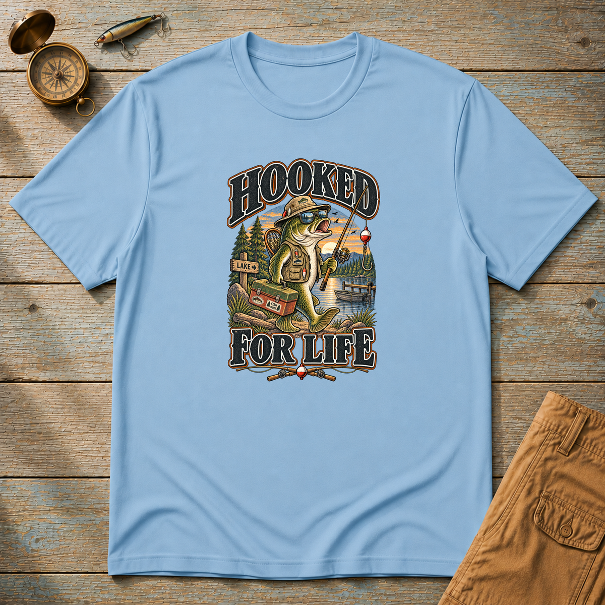 Hooked For Life T-Shirt