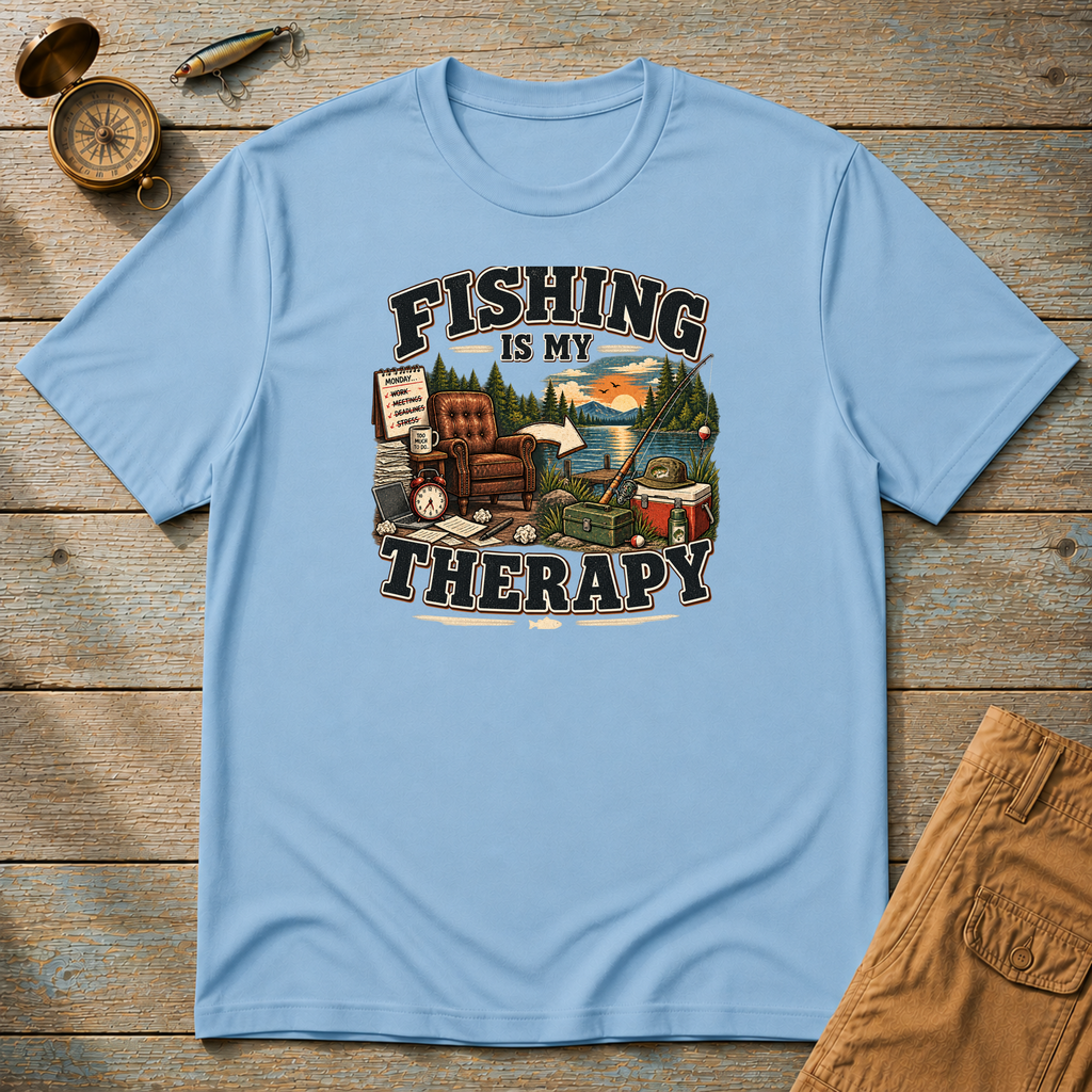 Fishing Is My Therapy T-Shirt