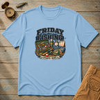 Friday Fishing Starts Here T-Shirt