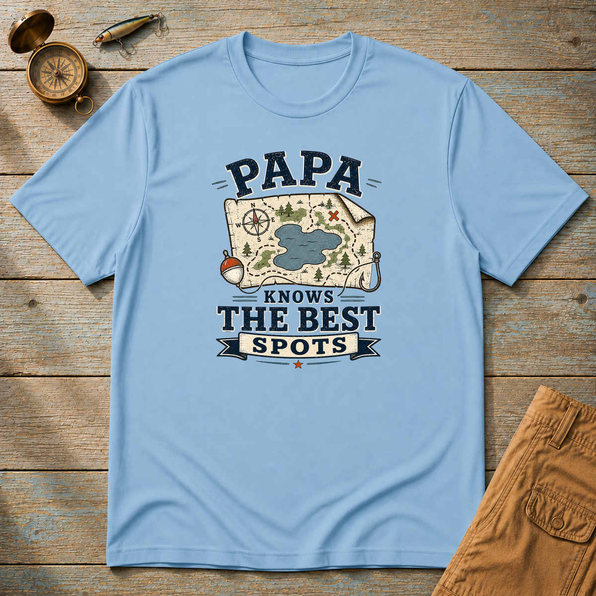 Papa Knows The Best Spots T-Shirt