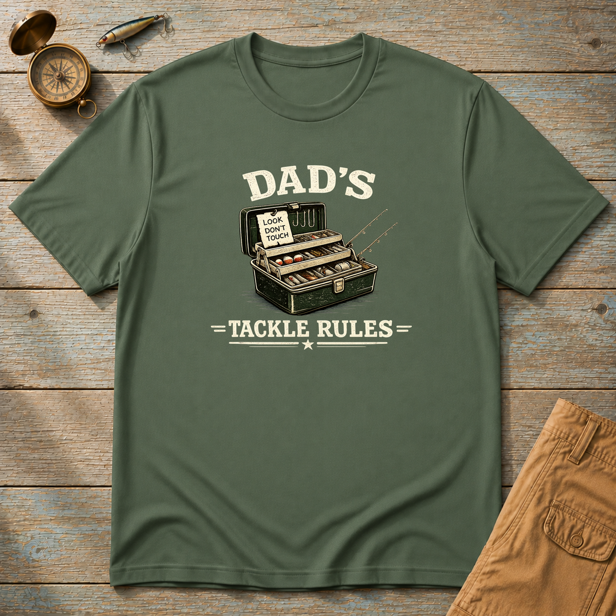 Dad's Tackle Rules T-Shirt