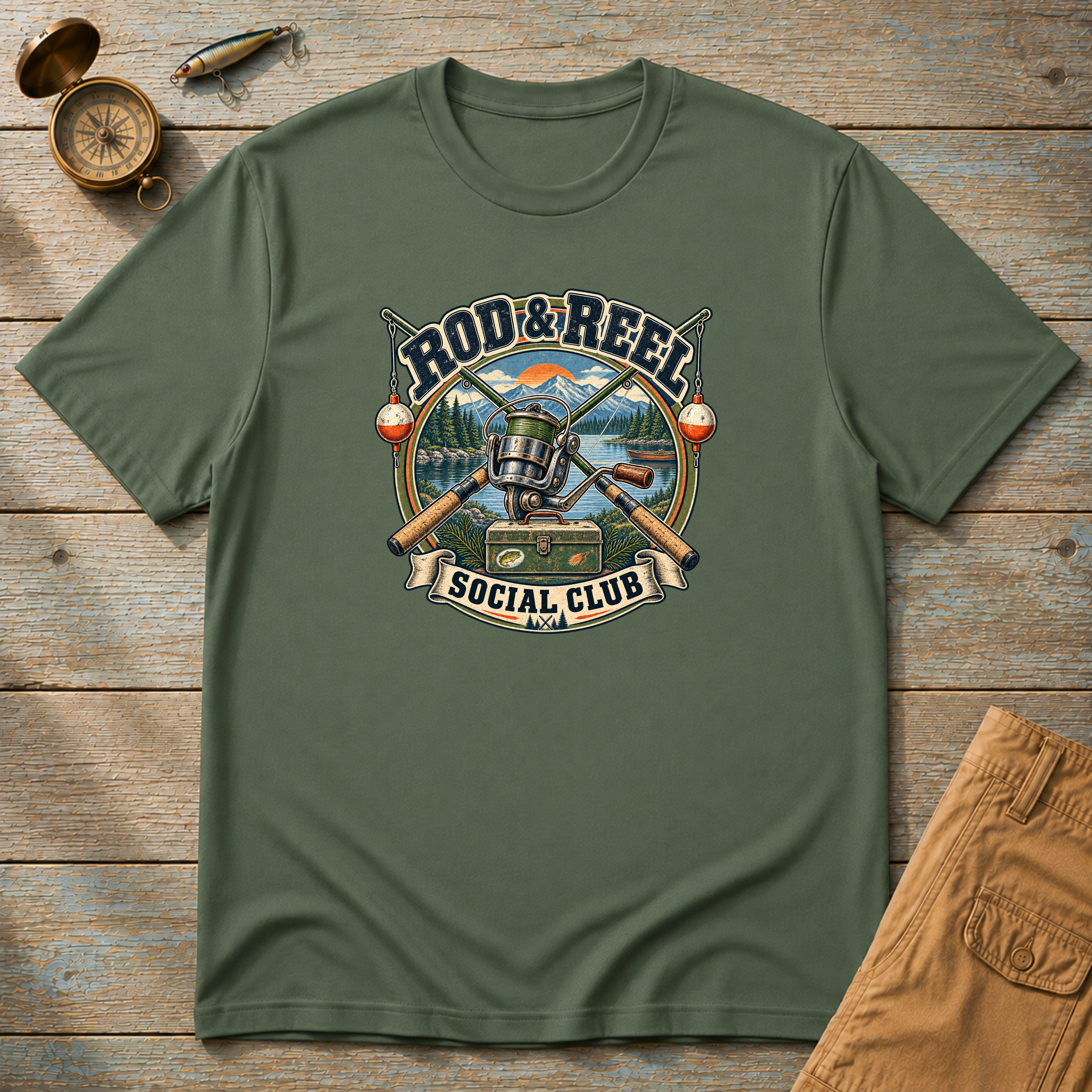 Rod & Reel Social Club T-Shirt