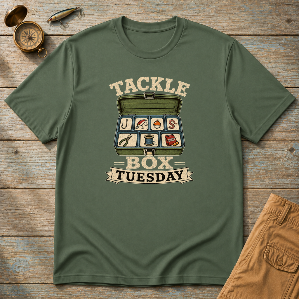 Tackle Box Tuesday T-Shirt