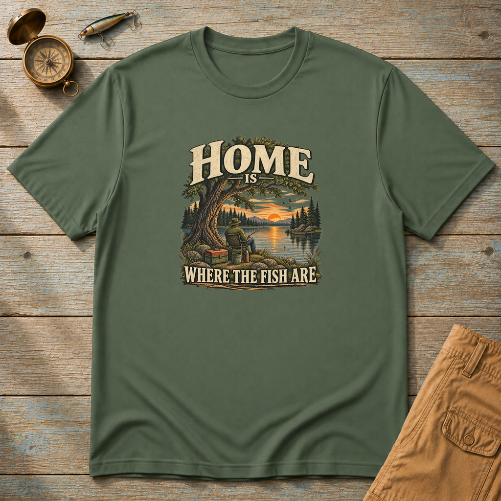 Home Is Where The Fish Are T-Shirt