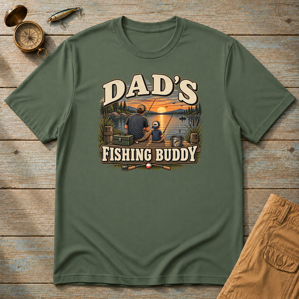 Dad's Fishing Buddy T-Shirt