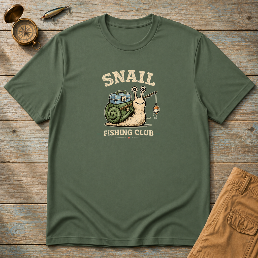 Snail Fishing Club T-Shirt