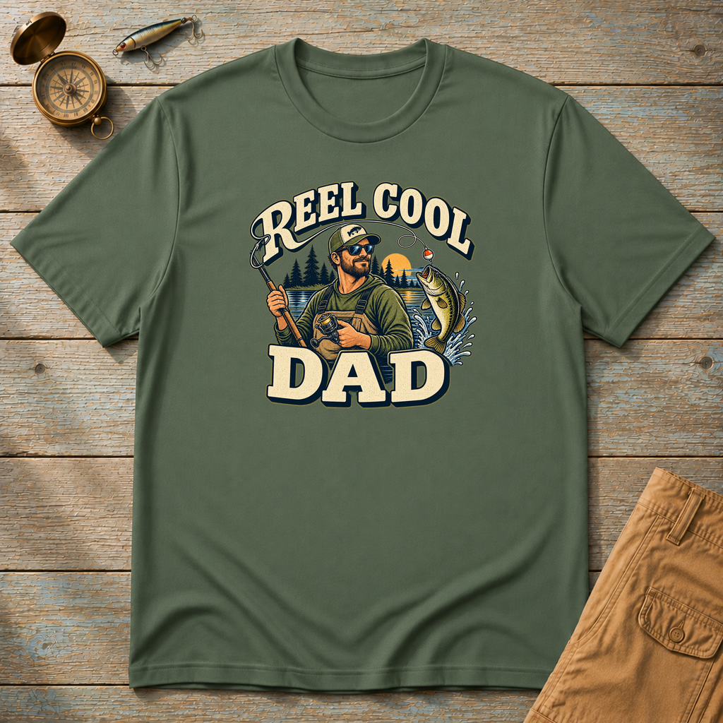 Reel Cool Dad T-Shirt