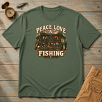Peace, Love & Fishing T-Shirt