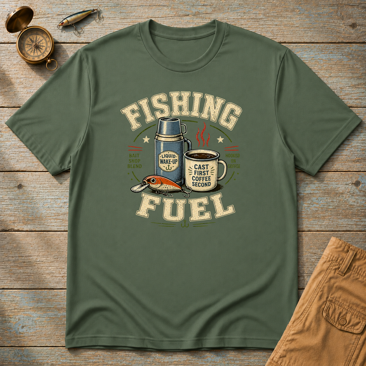 Fishing Fuel T-Shirt