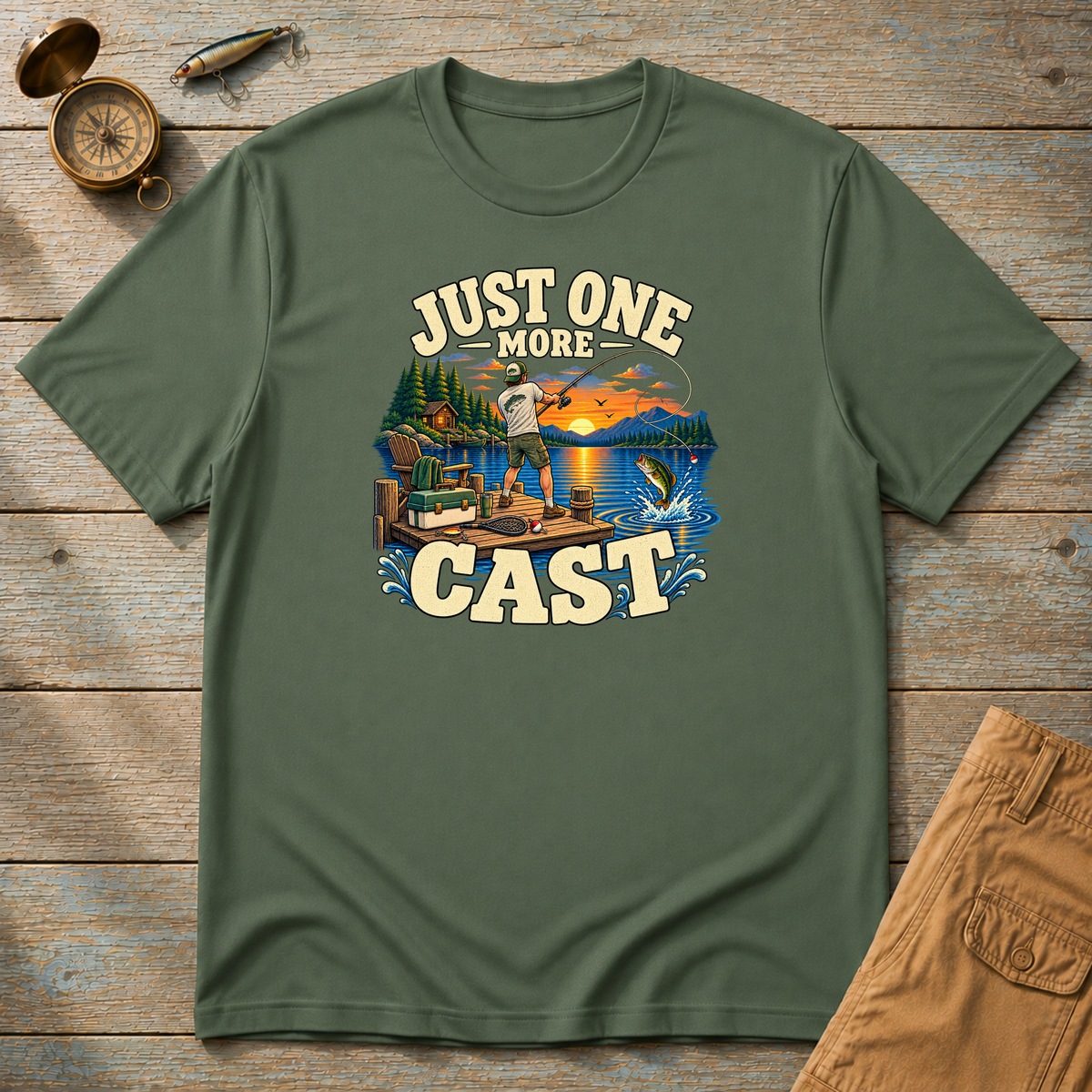 Just One More Cast T-Shirt