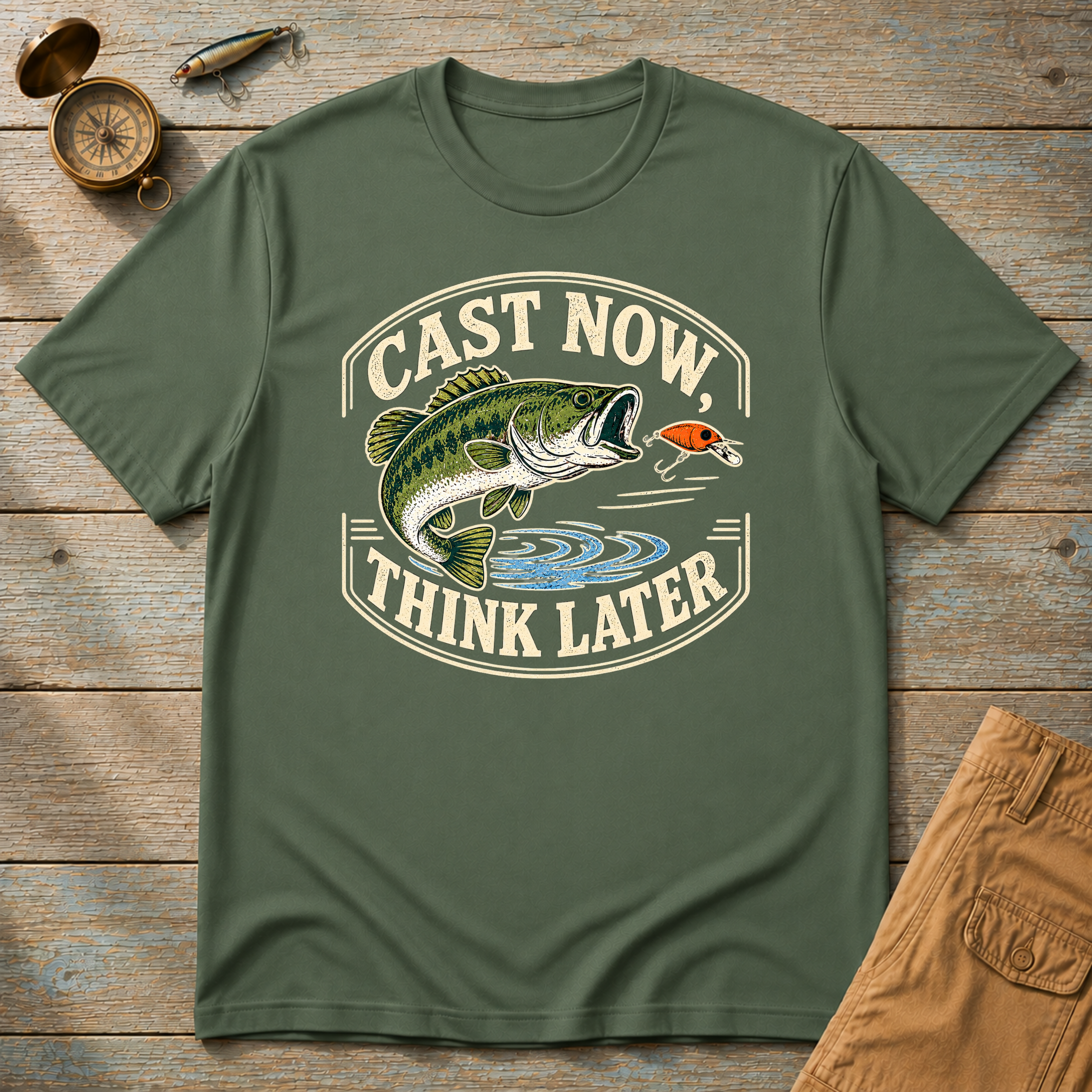 Cast Now Think Later T-Shirt