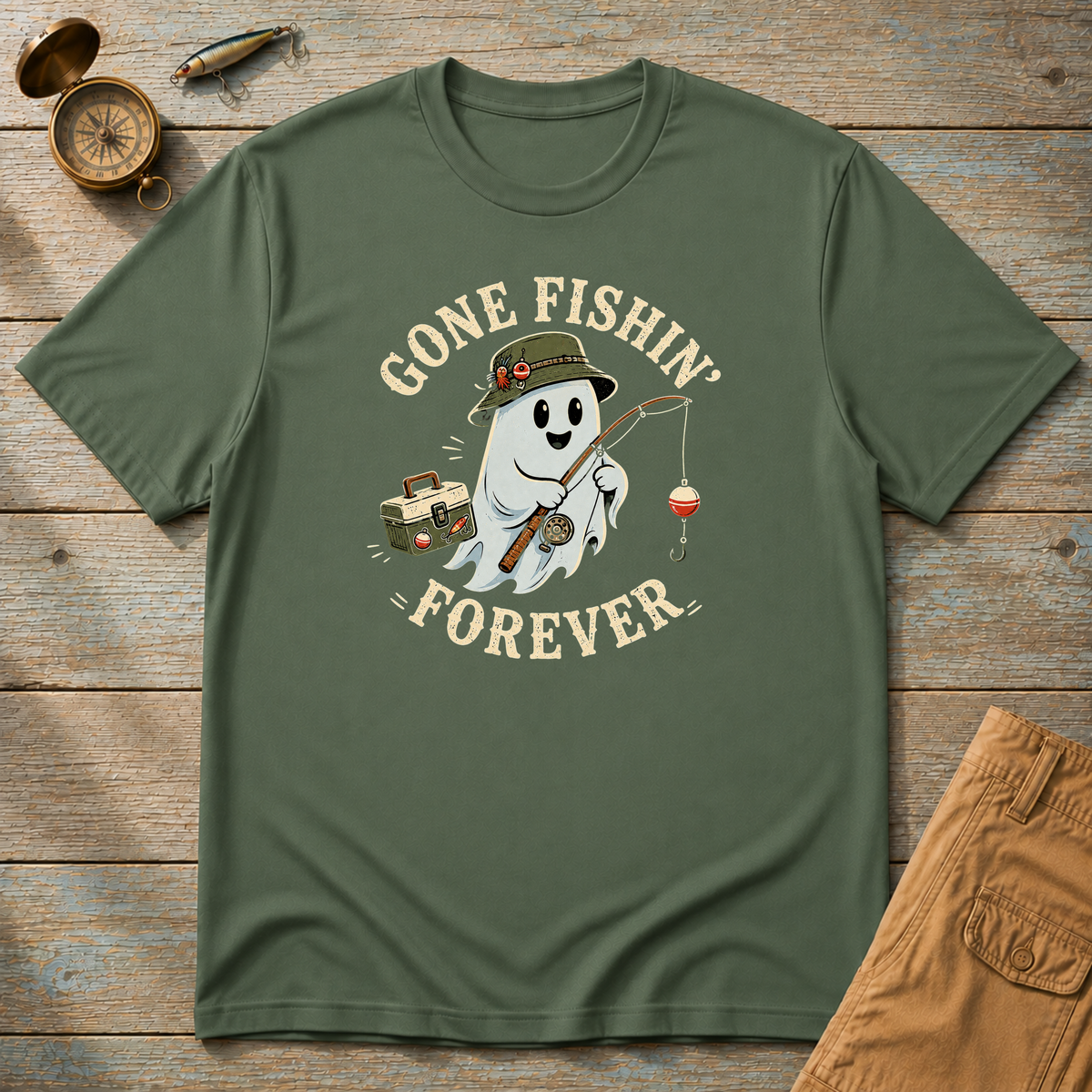 Gone Fishin' Forever T-Shirt