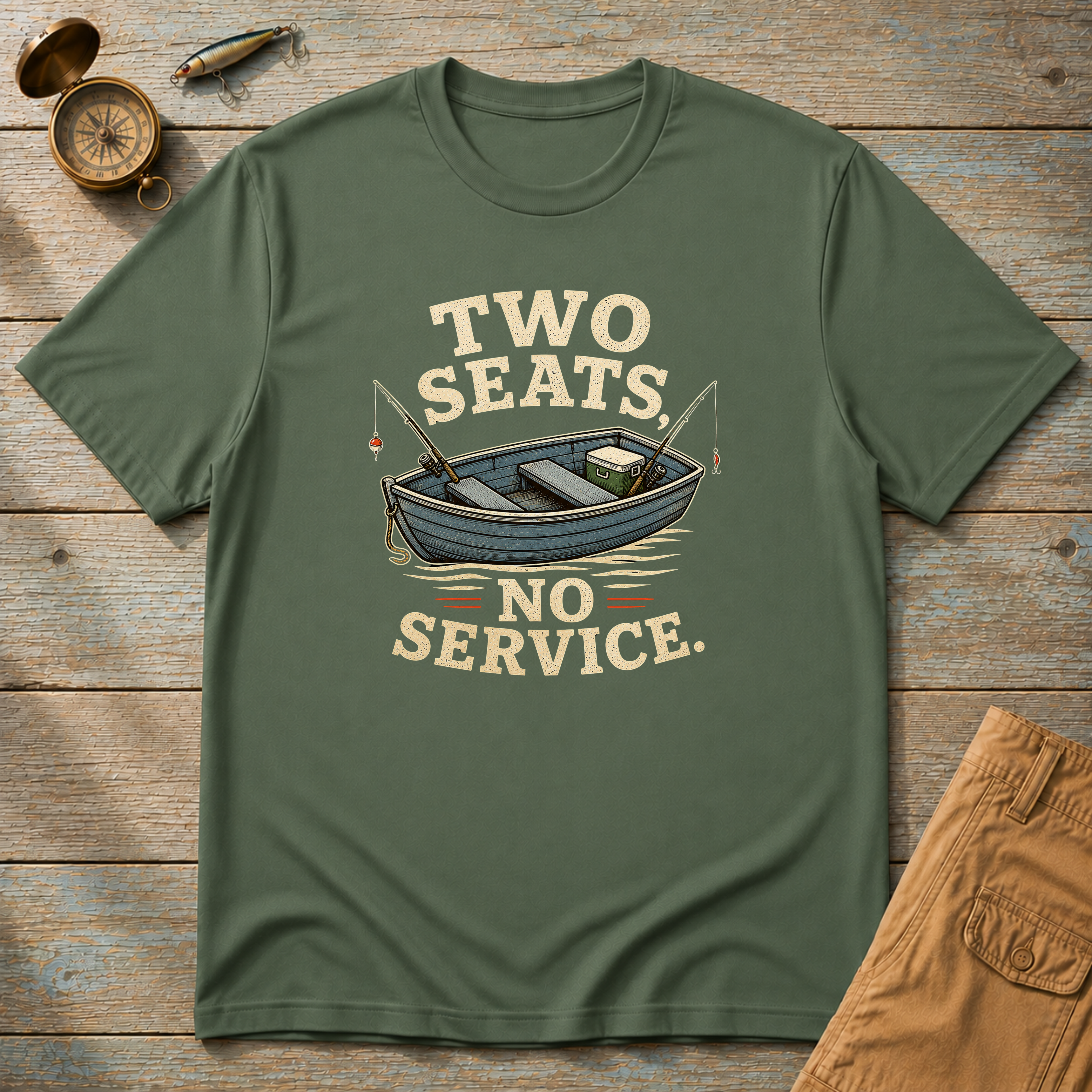 Two Seats No Service T-Shirt