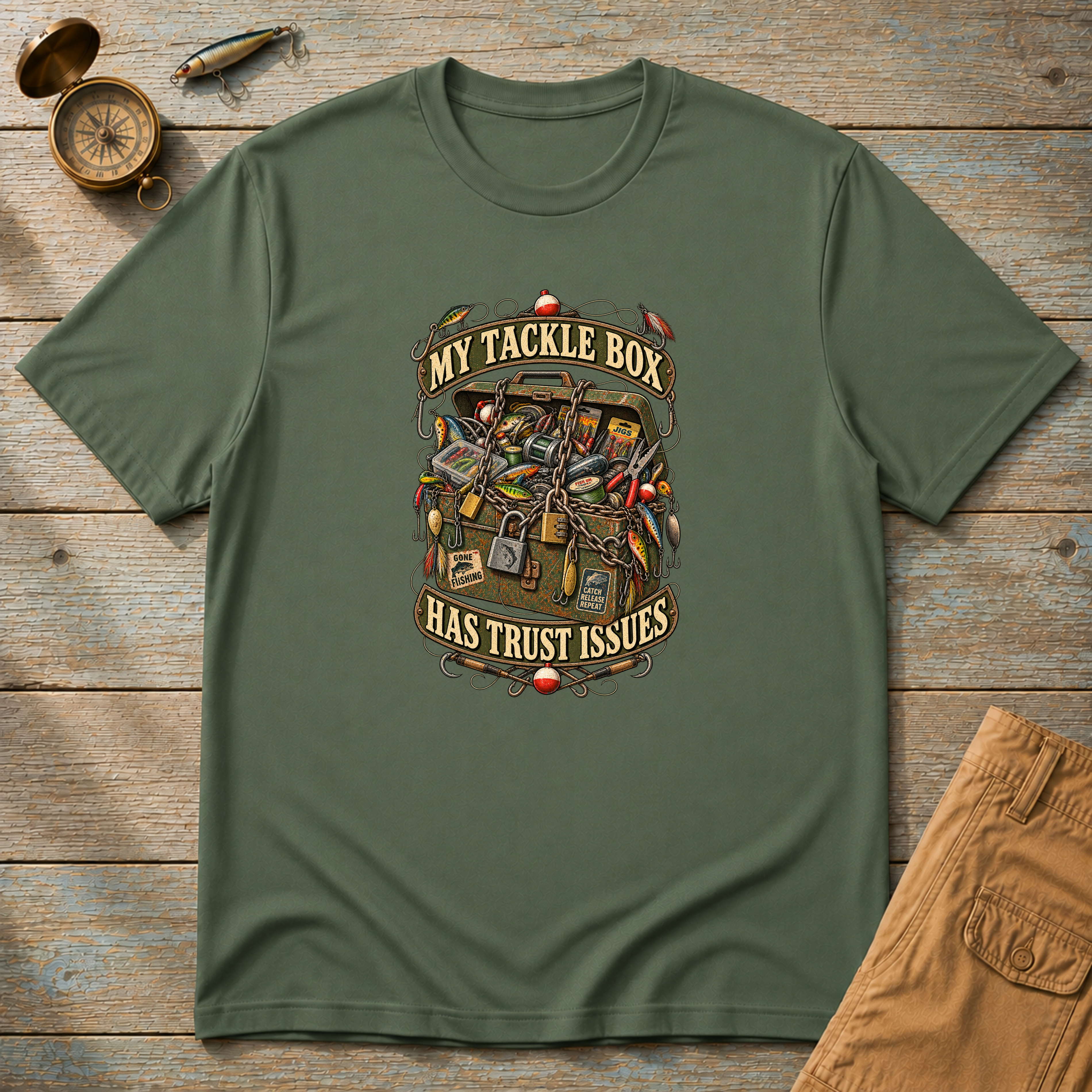 My Tackle Box Has Trust Issues T-Shirt