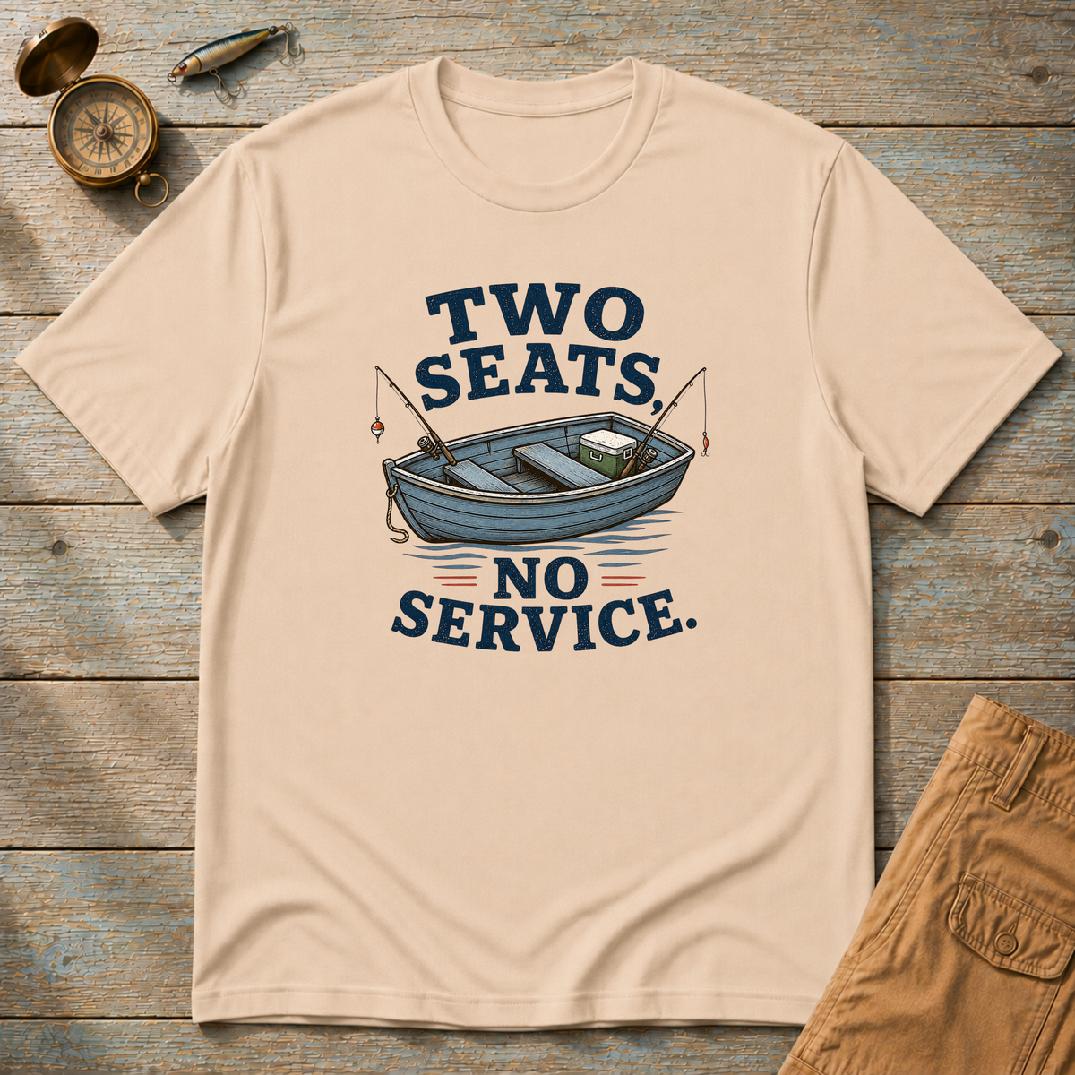 Two Seats No Service T-Shirt