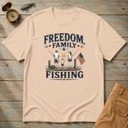 Freedom Family Fishing T-Shirt