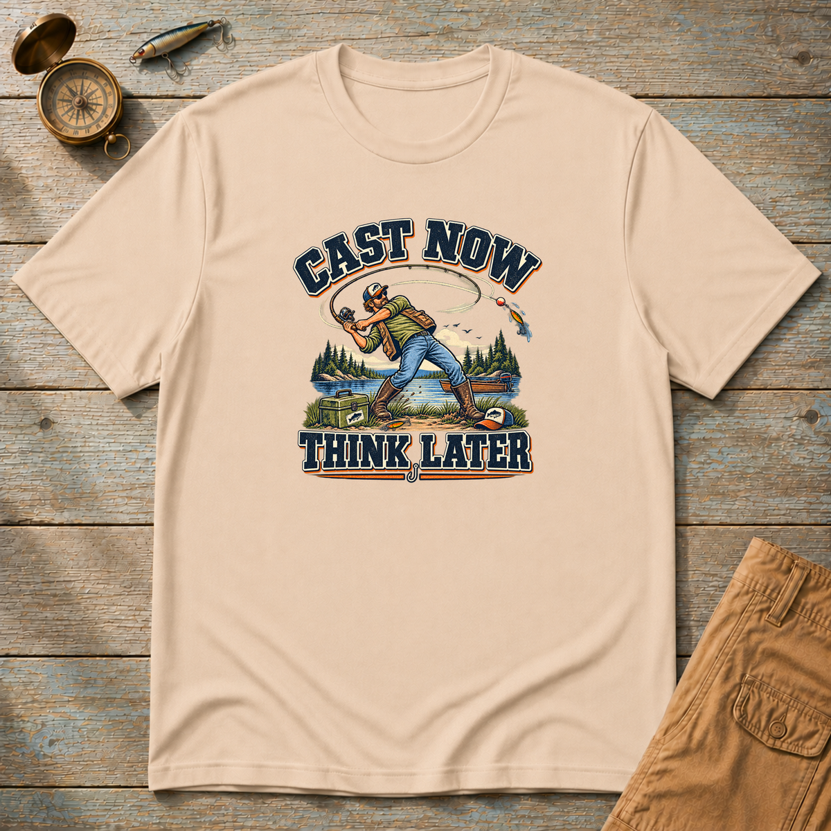 Cast Now, Think Later T-Shirt