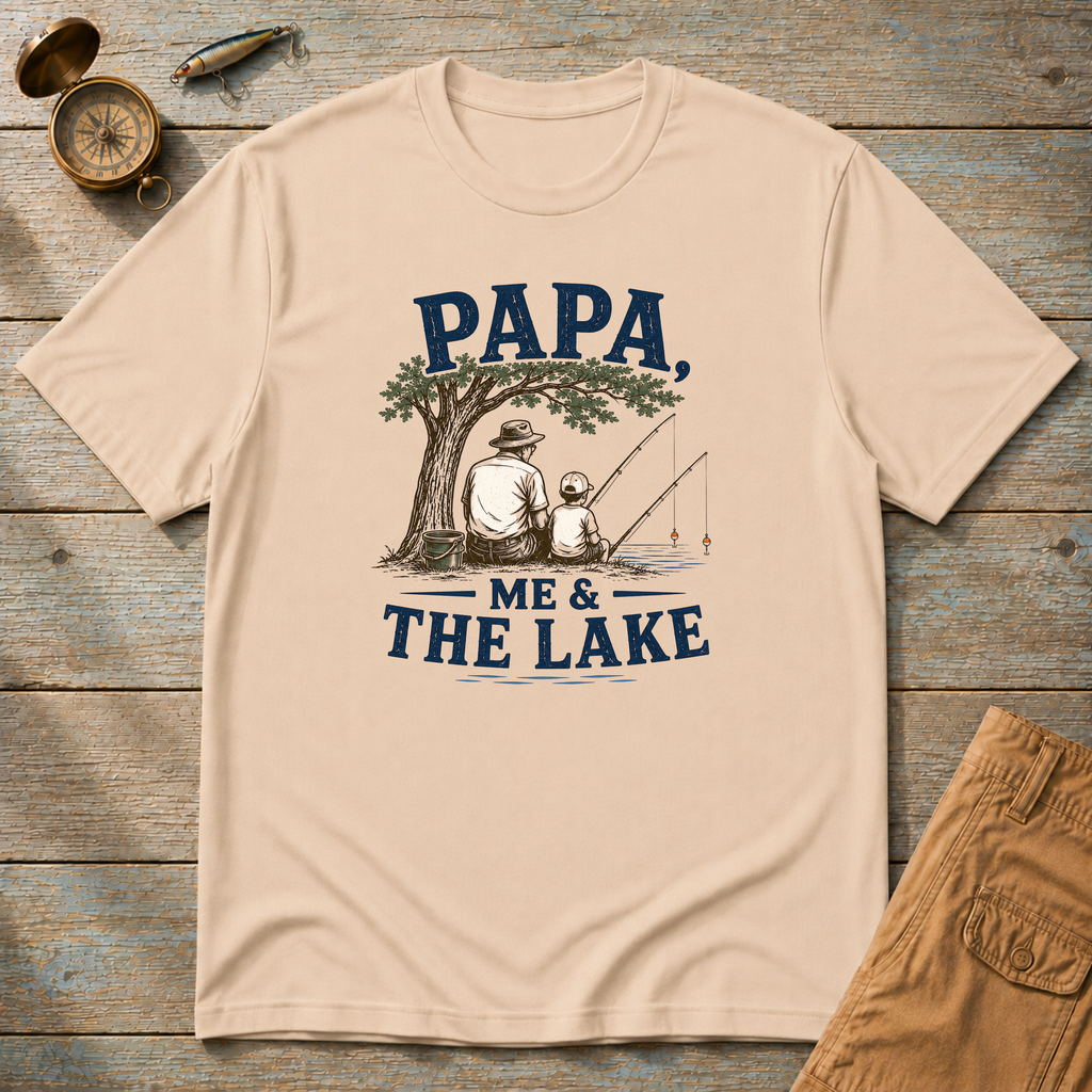 Papa, Me & The Lake T-Shirt