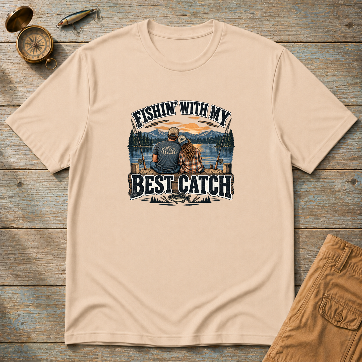 Fishing With My Best Catch T-Shirt