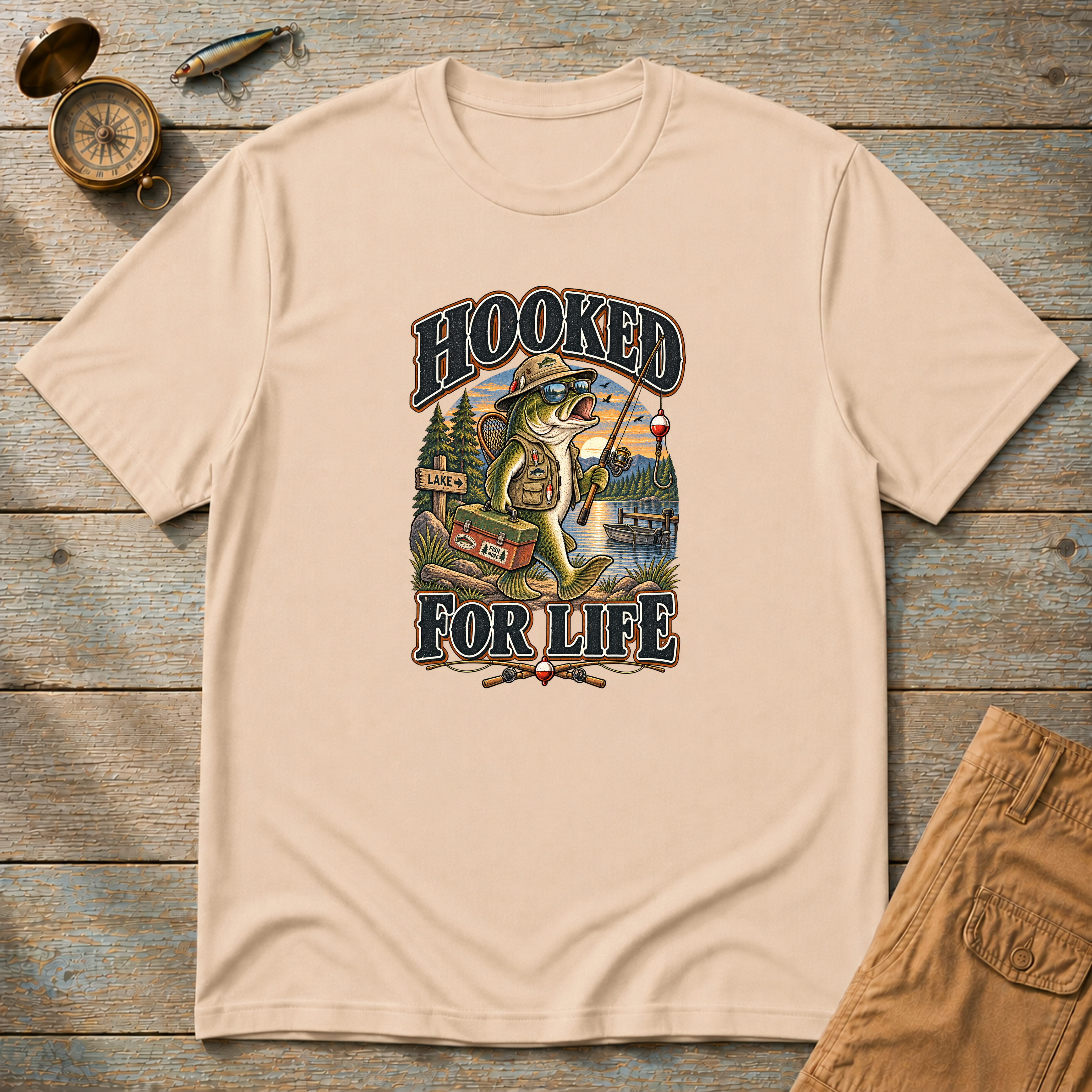 Hooked For Life T-Shirt