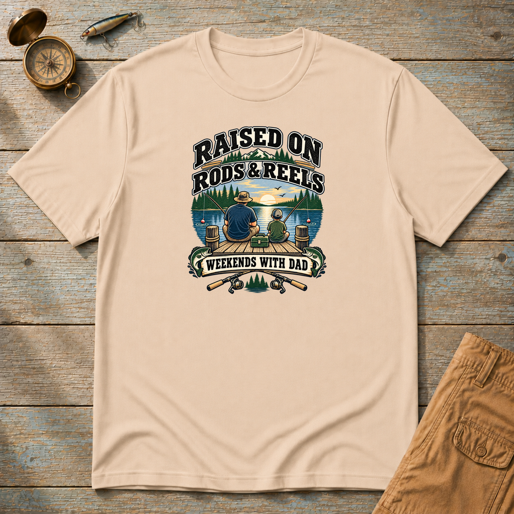 Raised On Rod & Reels T-Shirt