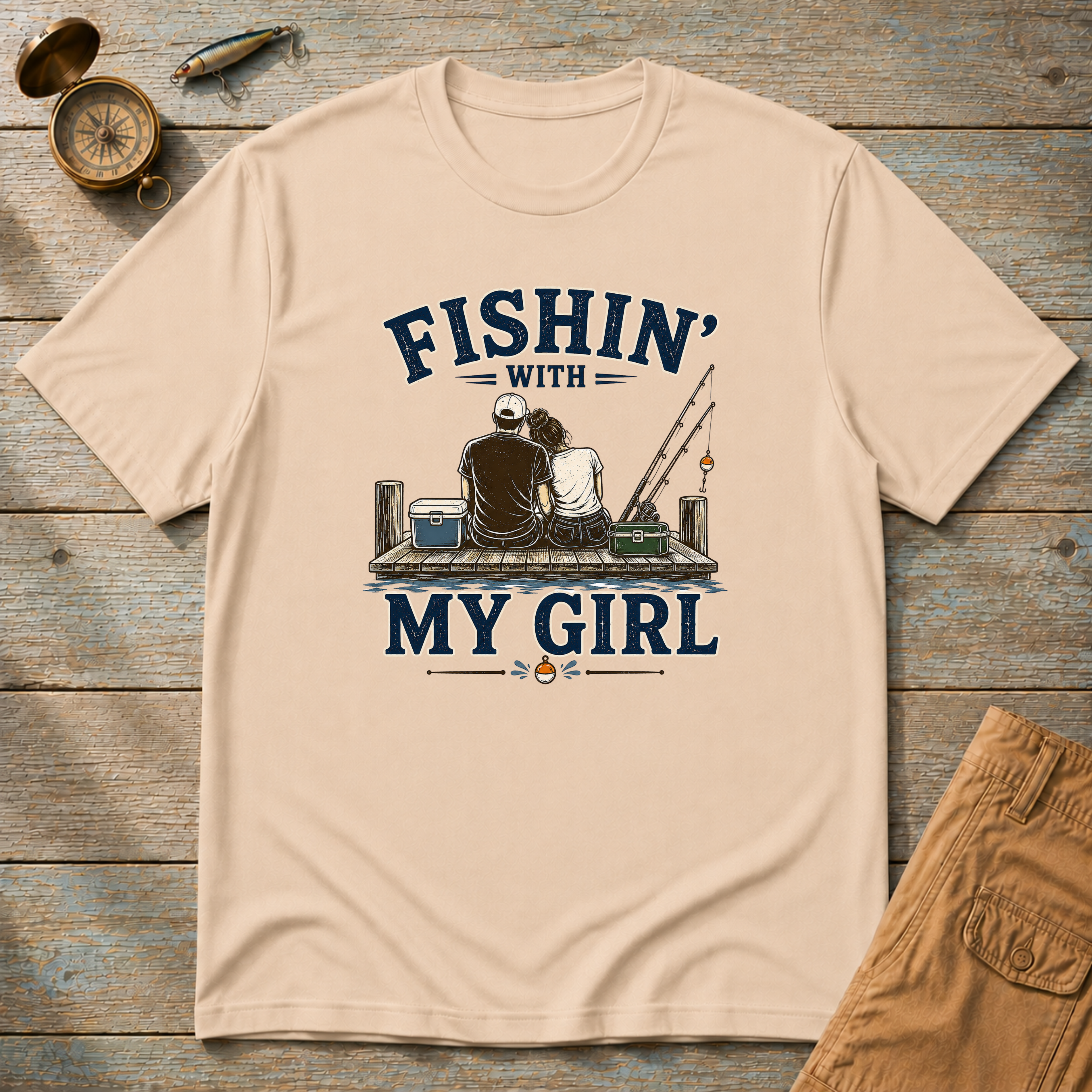 Fishing With My Girl T-Shirt