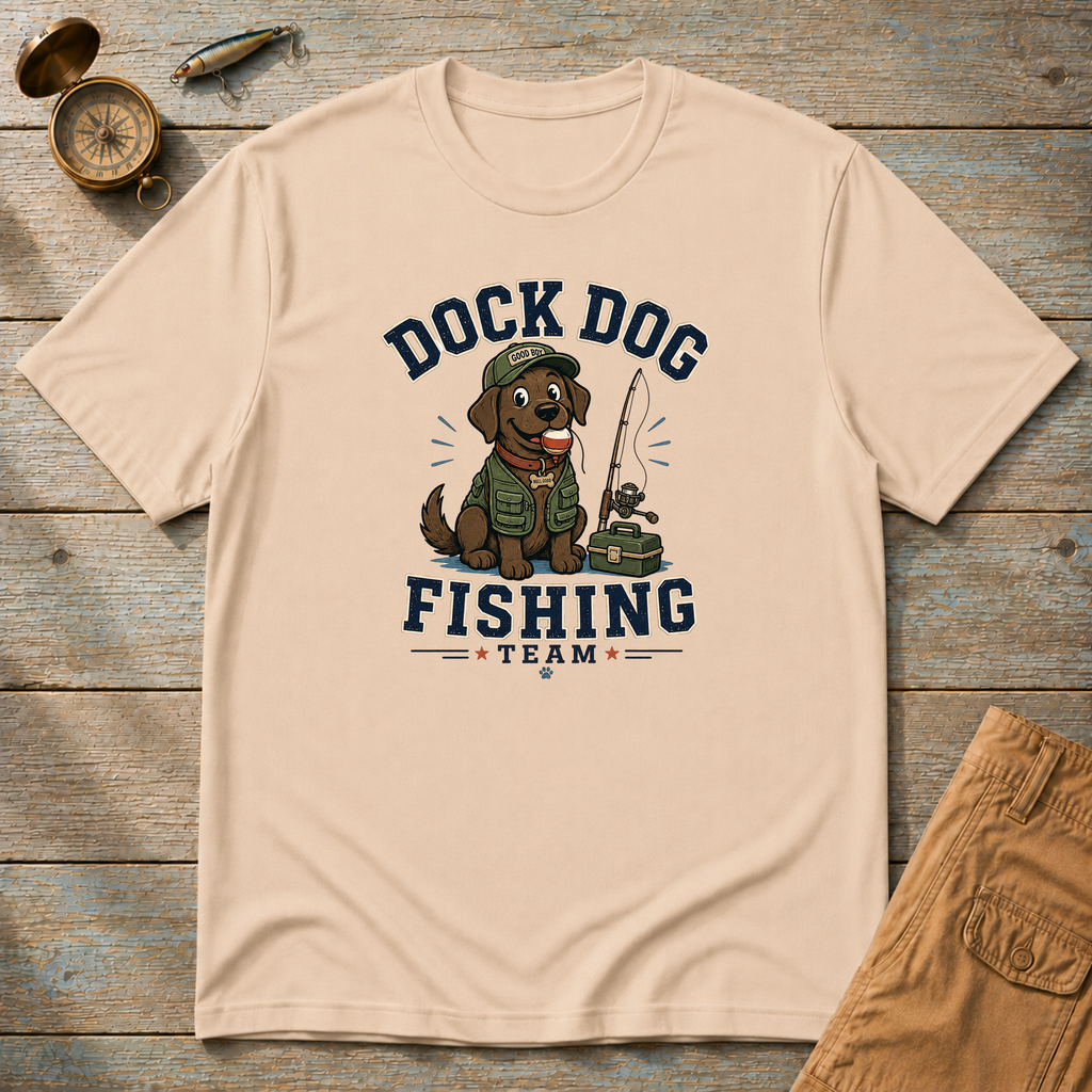 Dock Dog Fishing Team T-Shirt