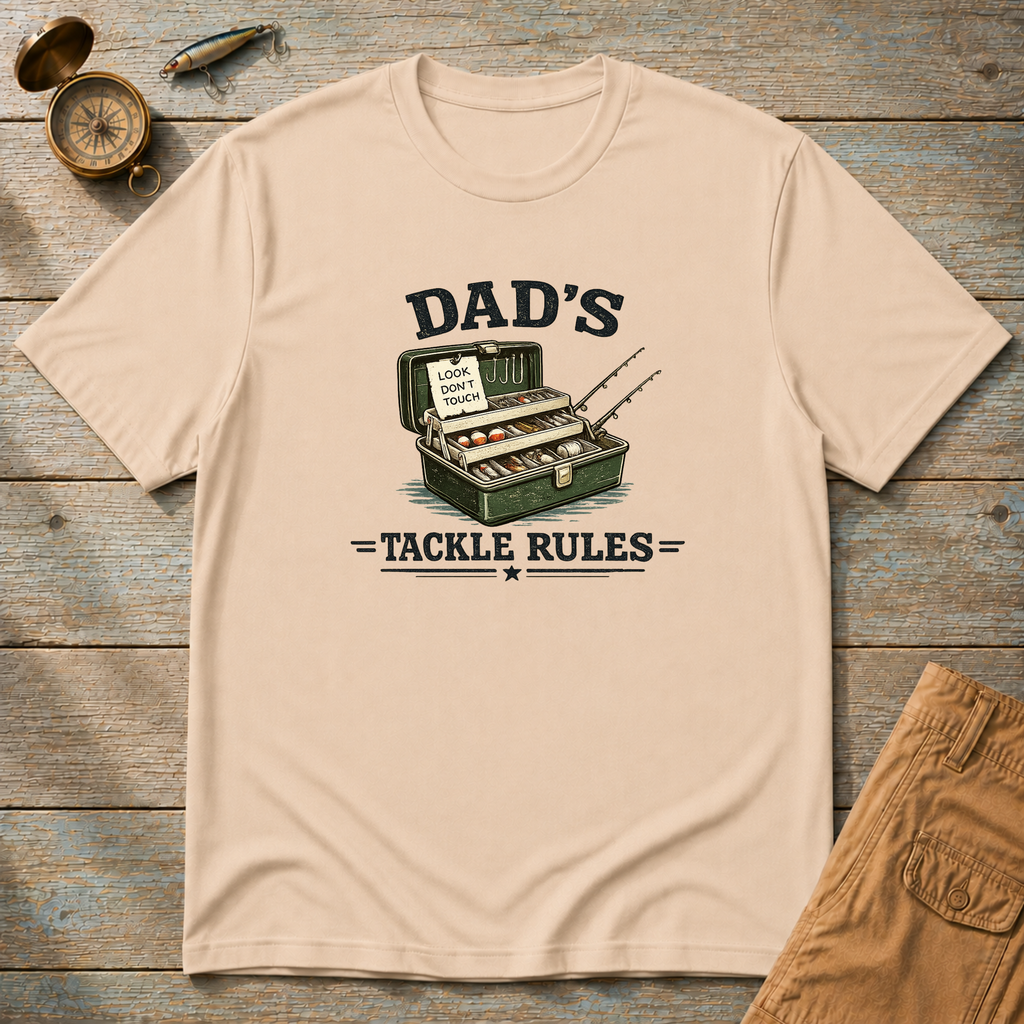 Dad's Tackle Rules T-Shirt