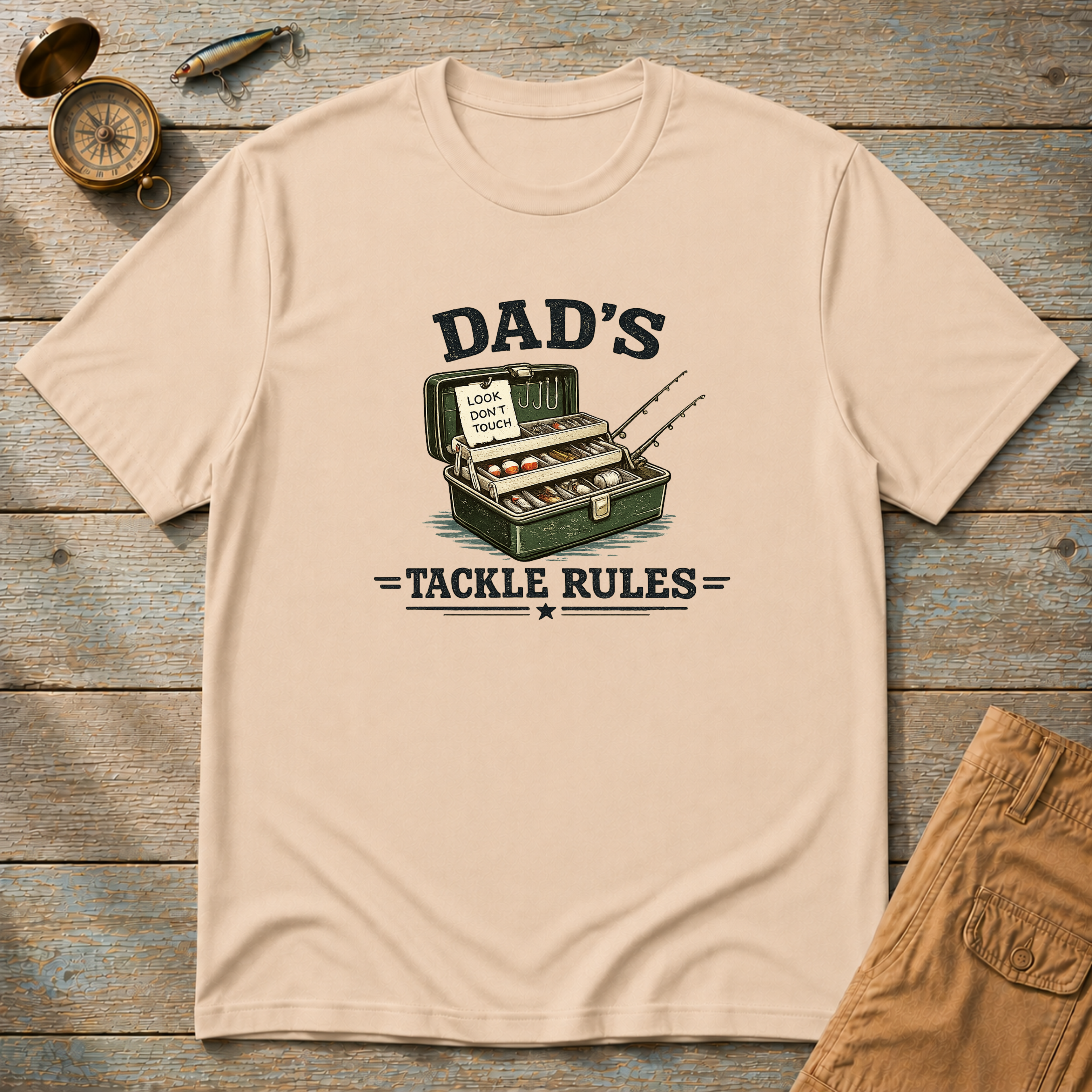 Dad's Tackle Rules T-Shirt
