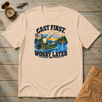 Cast First Worry Later T-Shirt