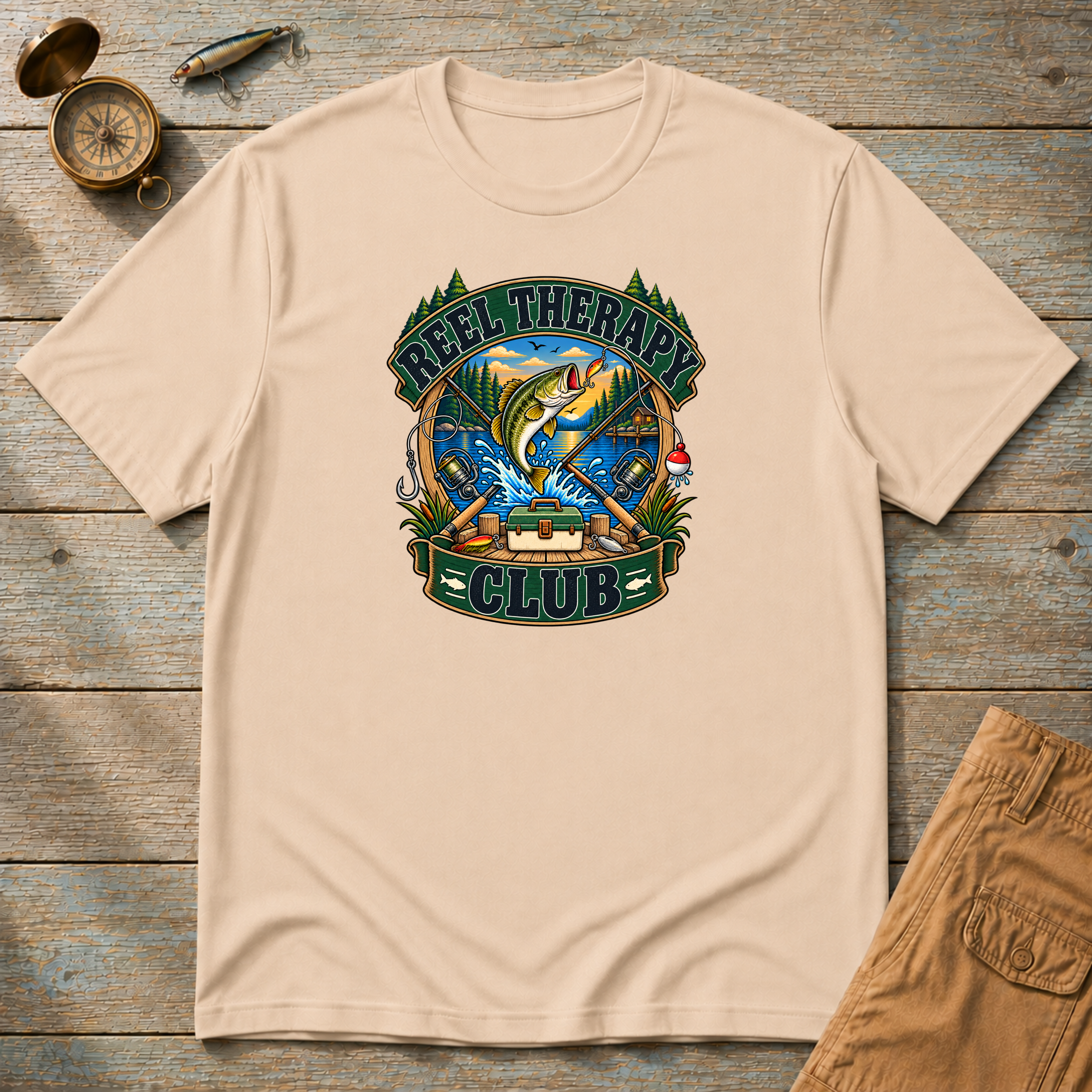 Reel Therapy Club T-Shirt