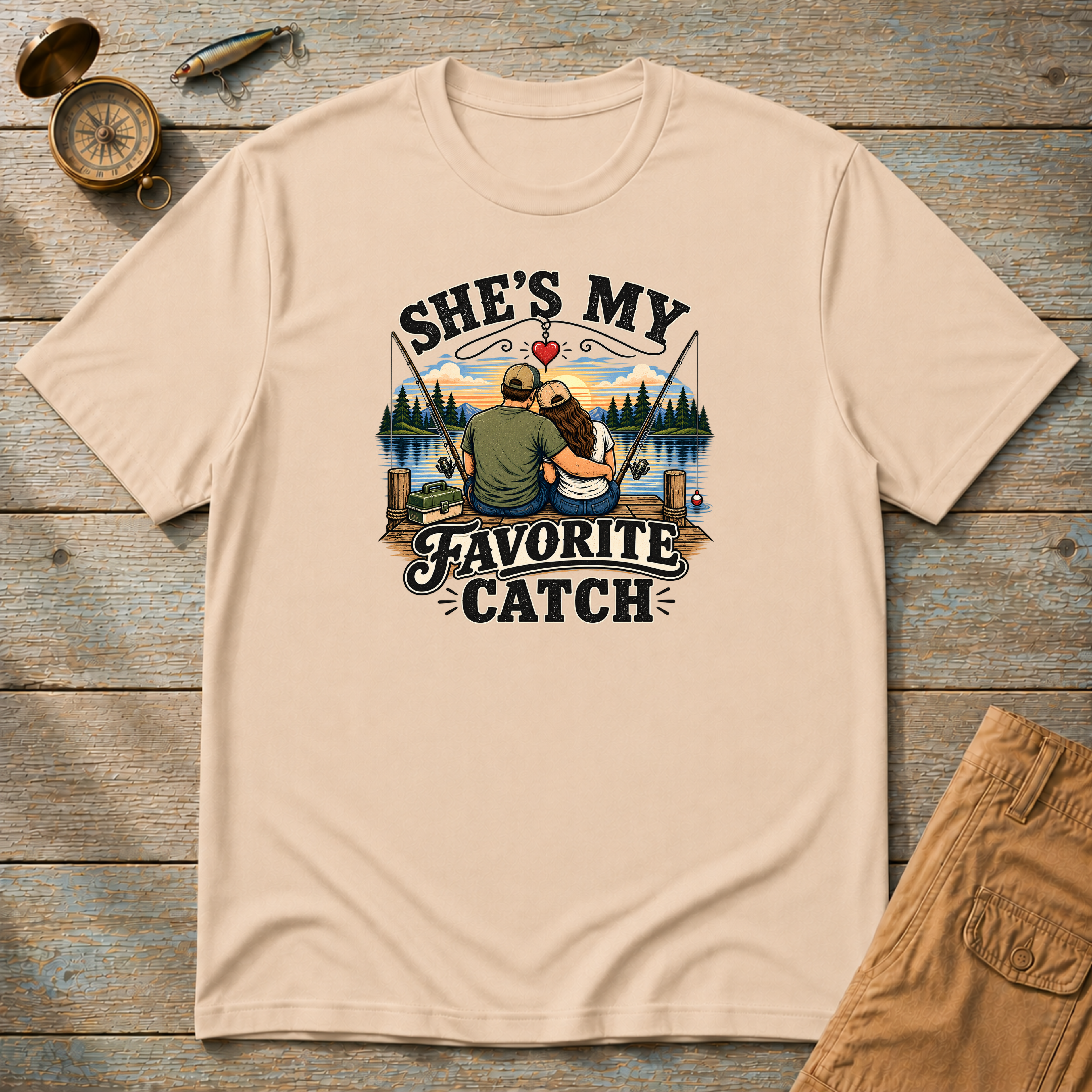 She's My Favorite Catch T-Shirt