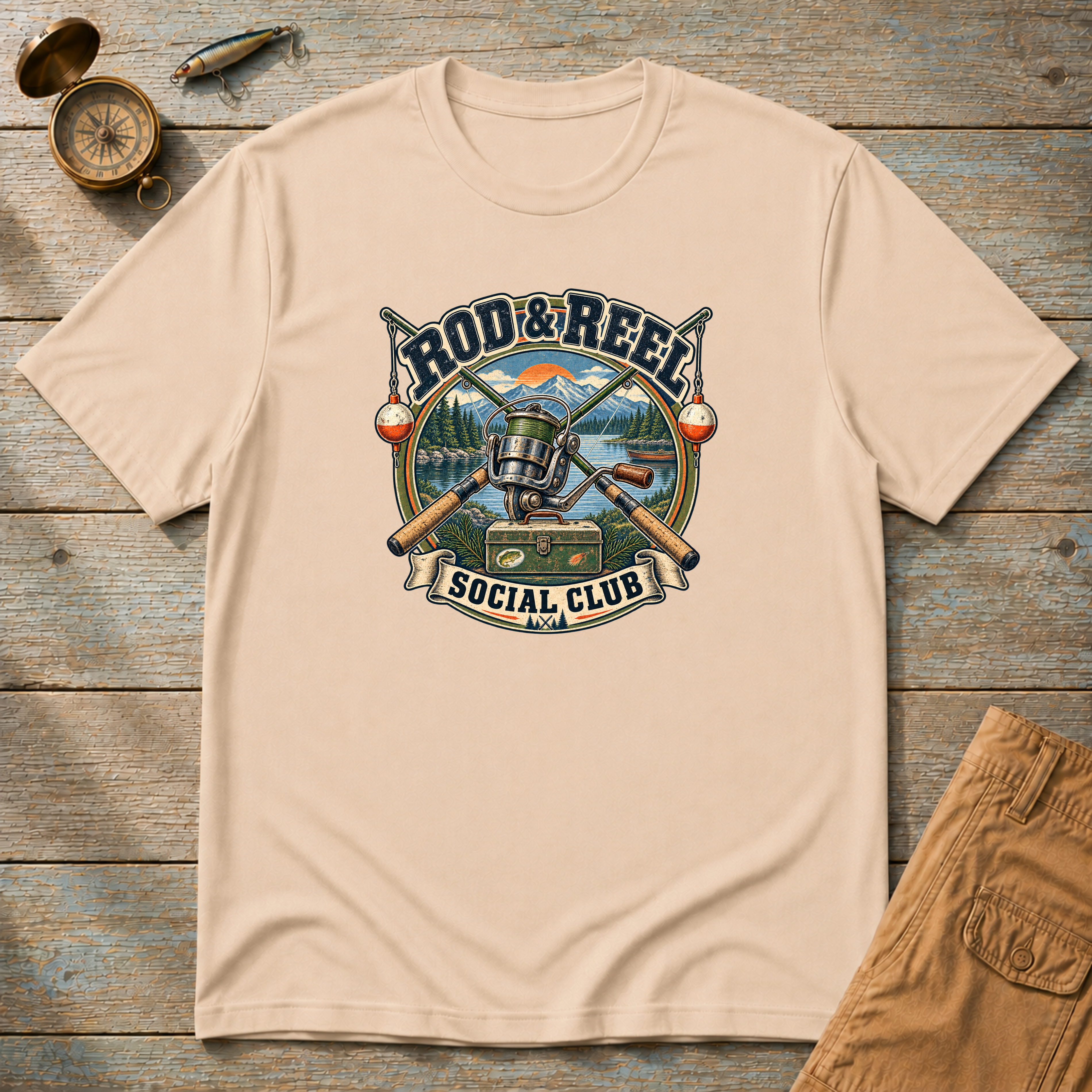 Rod & Reel Social Club T-Shirt